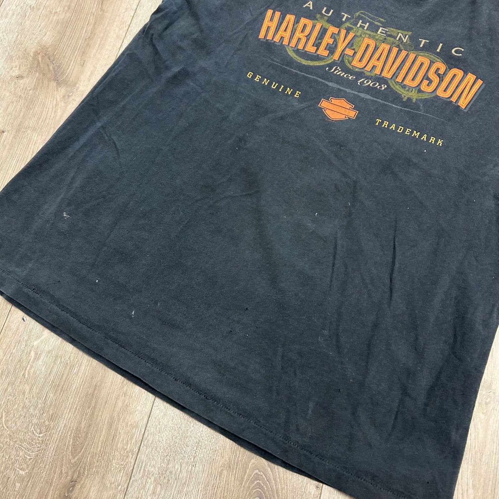 Harley Davidson 1995 Harley Davidson Knoxville Vintage Tee T Shirt Size XL Size US XL / EU 56 / 4 - 4 Thumbnail