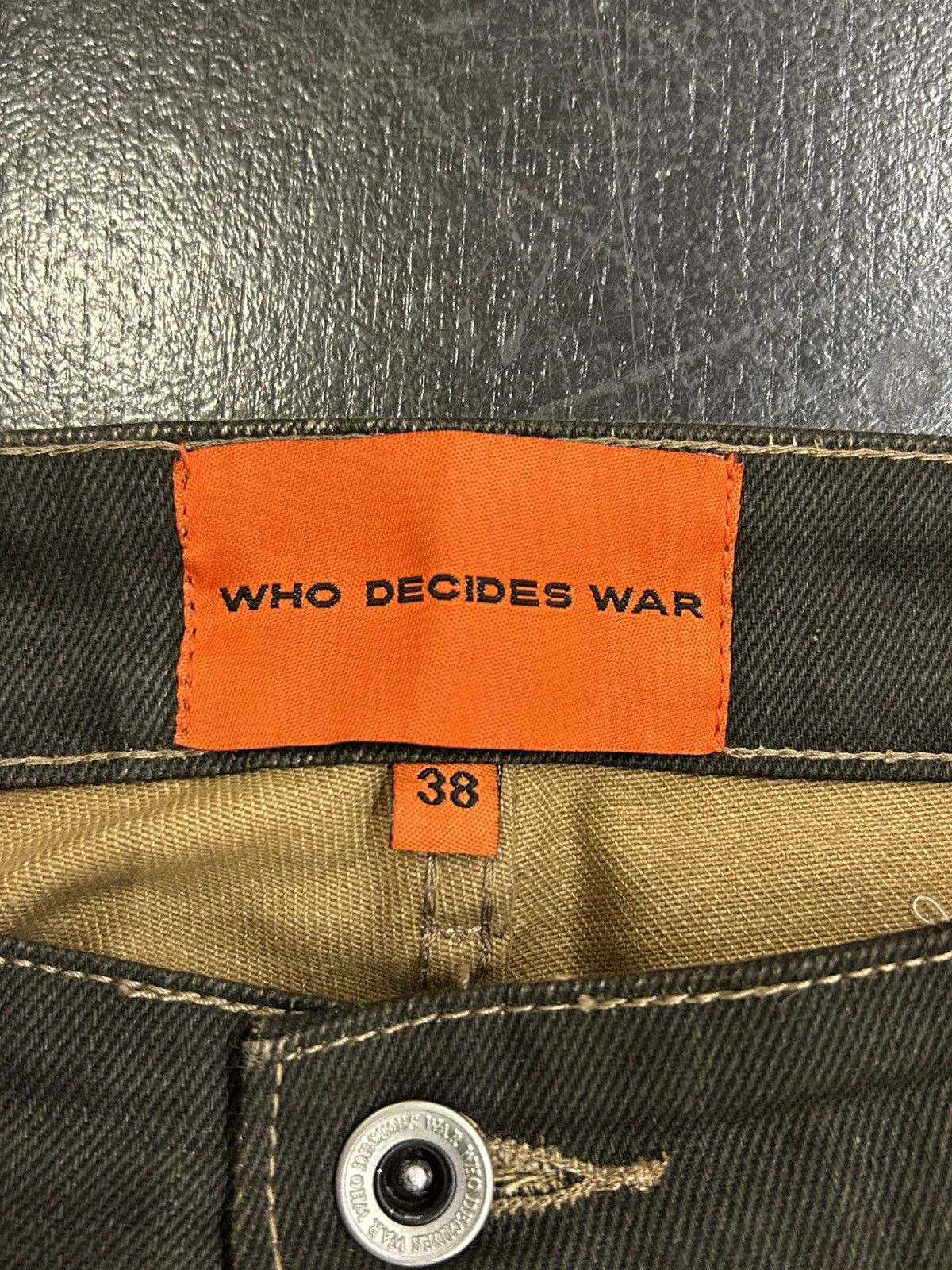 Who Decides War Who Decides War X Barriers Monumental Jeans Size US 38 / EU 54 - 3 Thumbnail
