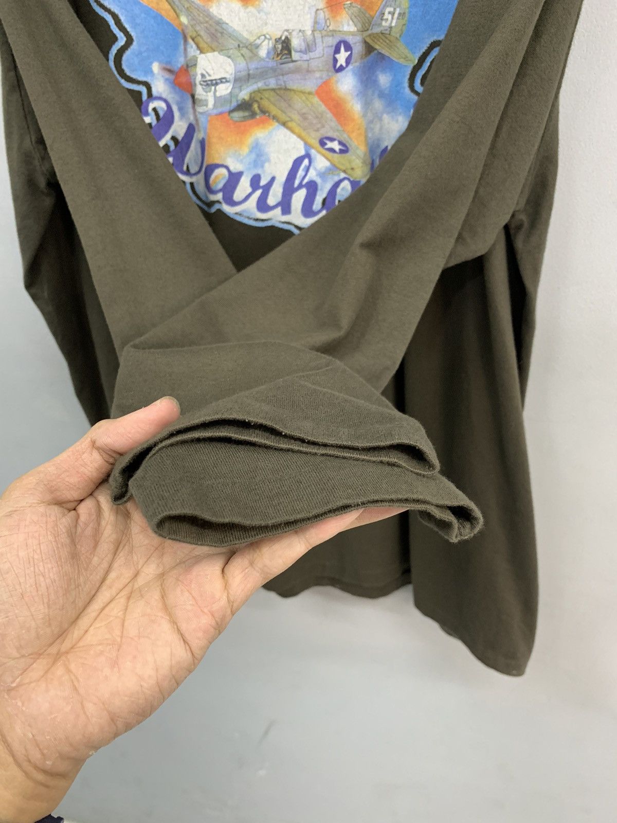 Avirex Avirex Warhawk Longsleeve tee Size US XXL / EU 58 / 5 - 3 Thumbnail