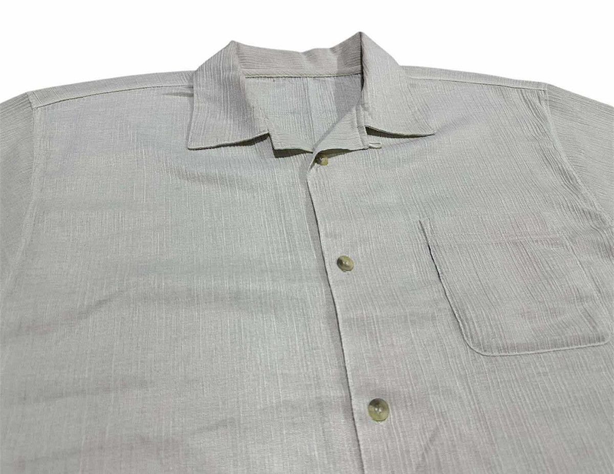 Japanese Brand 🔥Japanese Vintage Pleated Shirt Ss Issey Miyake Style Size US L / EU 52-54 / 3 - 2 Thumbnail