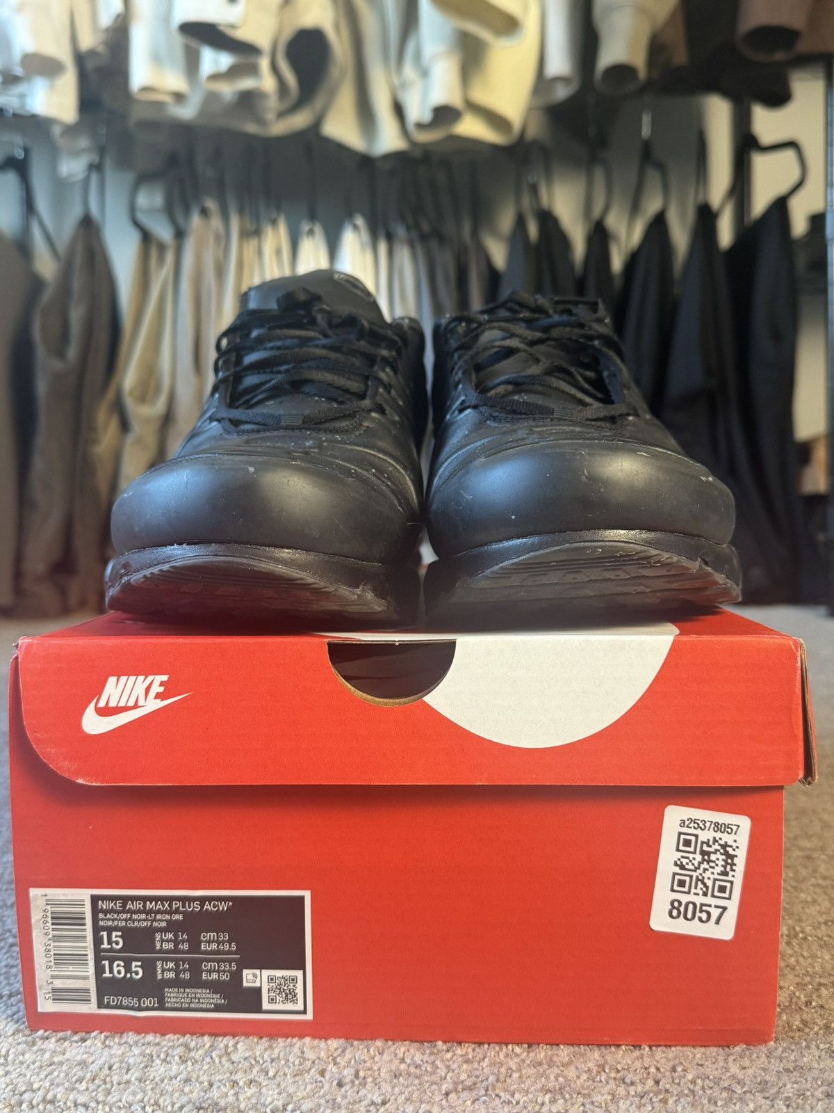 A-COLD-WALL* × Nike Nike Air Max Plus ACW Size US 15 / EU 48 - 4 Thumbnail