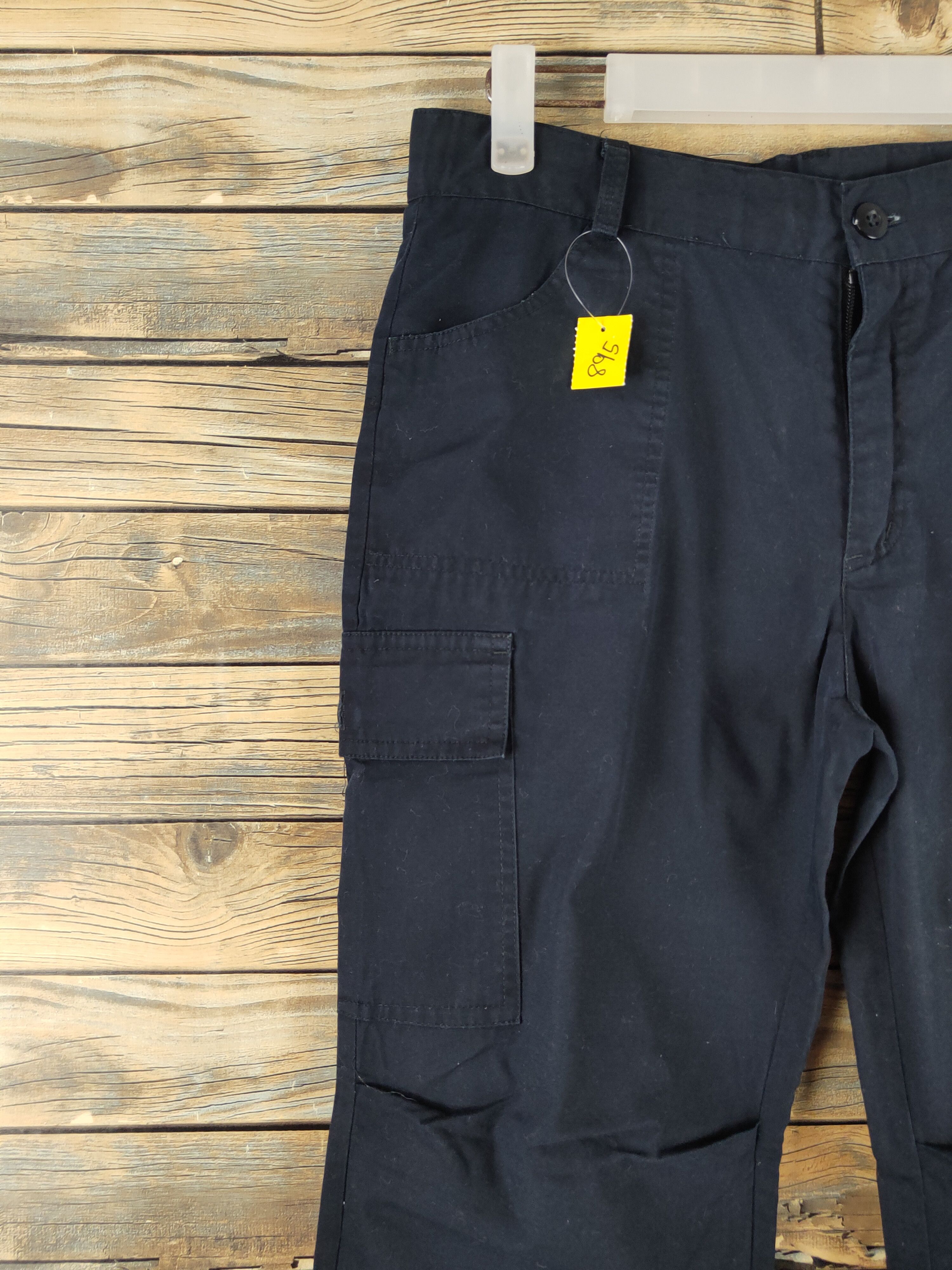 Other DL Cinema Black Multipocket Tactical Cargo Pants #895 Size 30" / US 8 / IT 44 - 3 Thumbnail