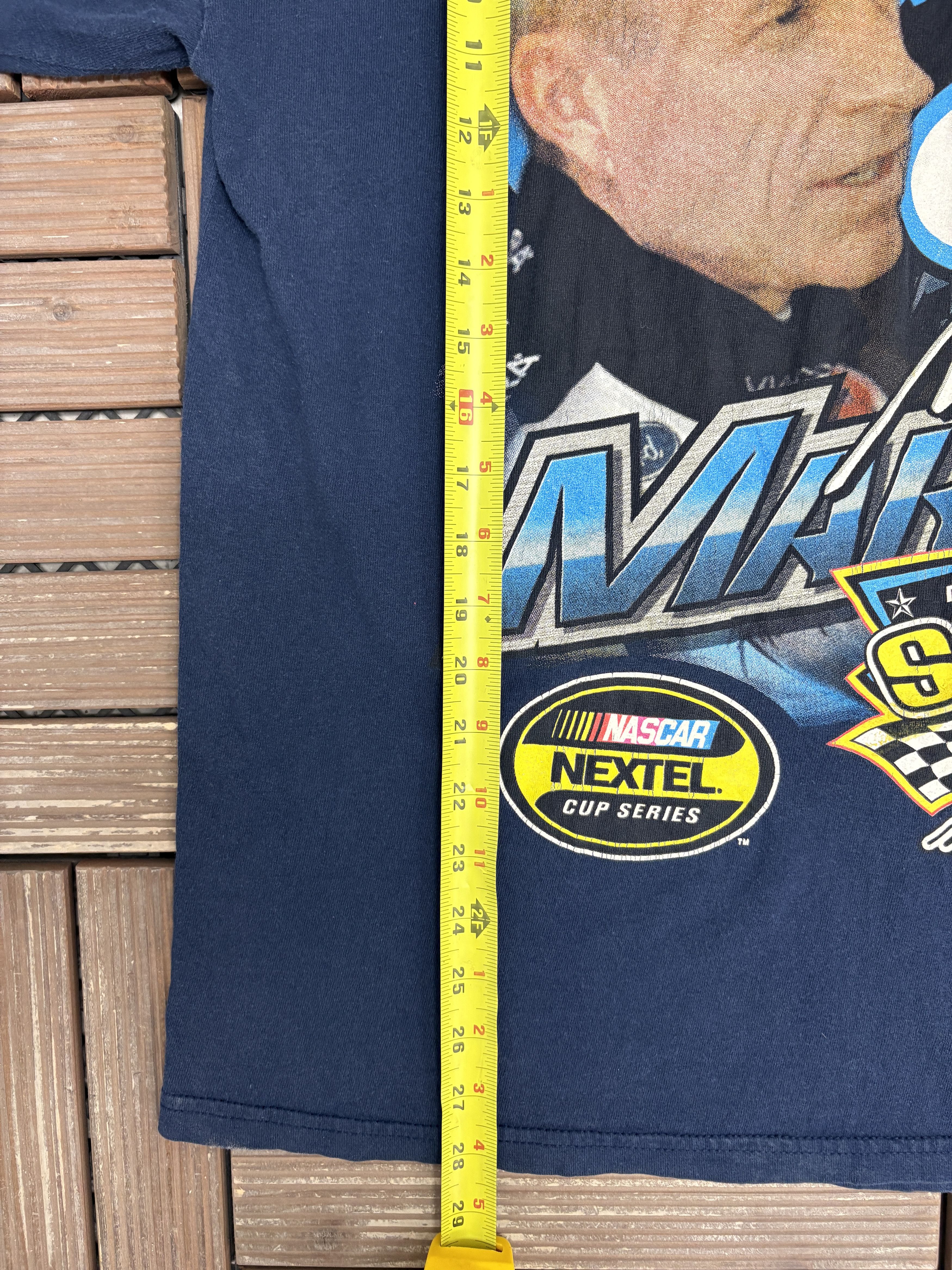 Vintage Mark Martin Farewell Tour 2005 Vintage Blue Tee Size US XL / EU 56 / 4 - 7 Thumbnail