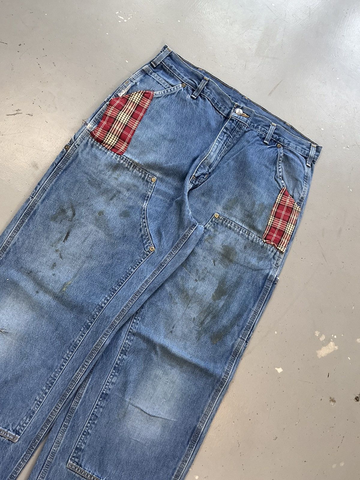 Carhartt × Vintage Vintage Carhartt b273 DST double knee denim Size US 34 / EU 50 - 5 Thumbnail