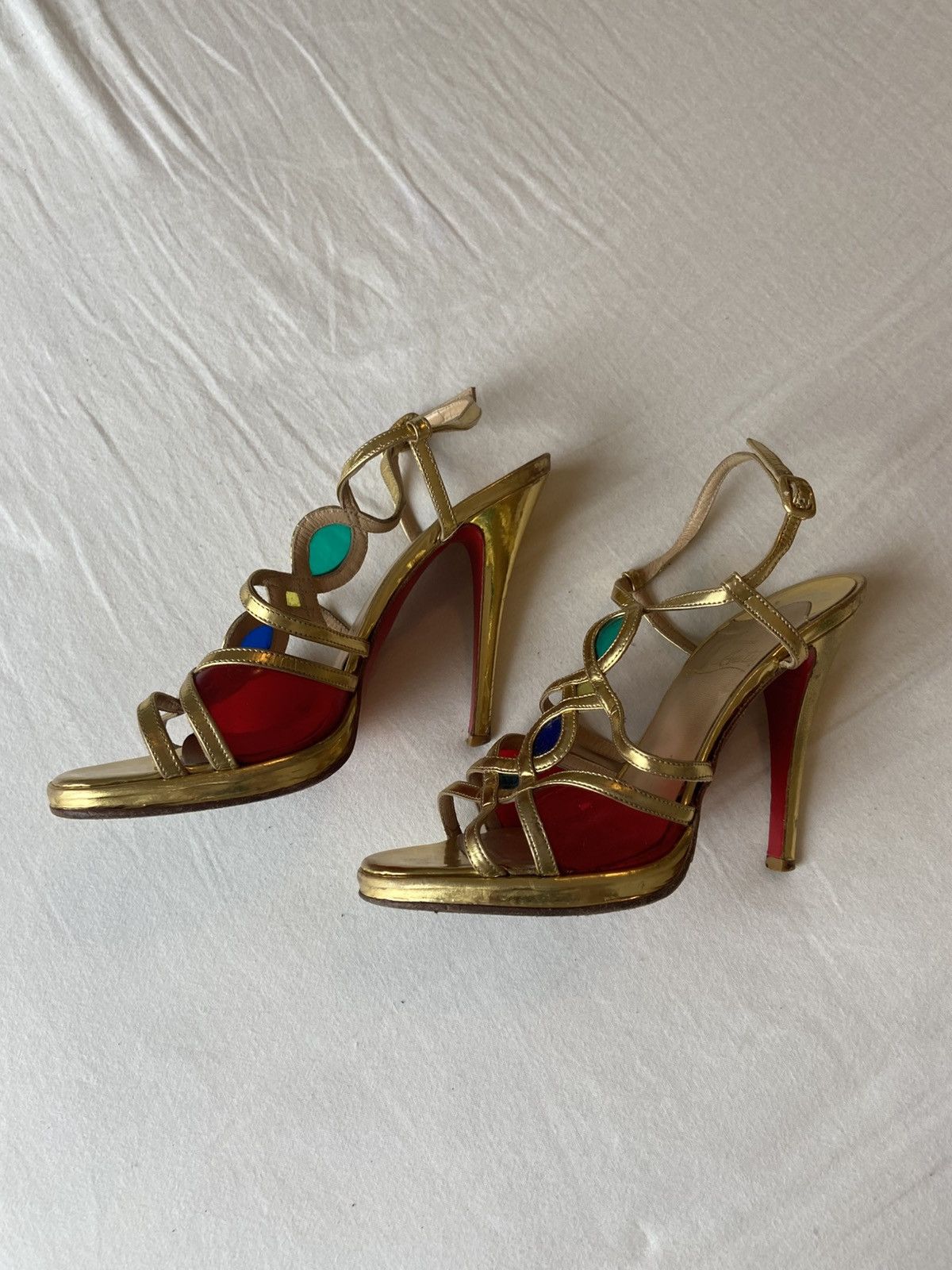 Christian Louboutin Christian Louboutin Libelle Heels Size US 8 / IT 38 - 17 Thumbnail