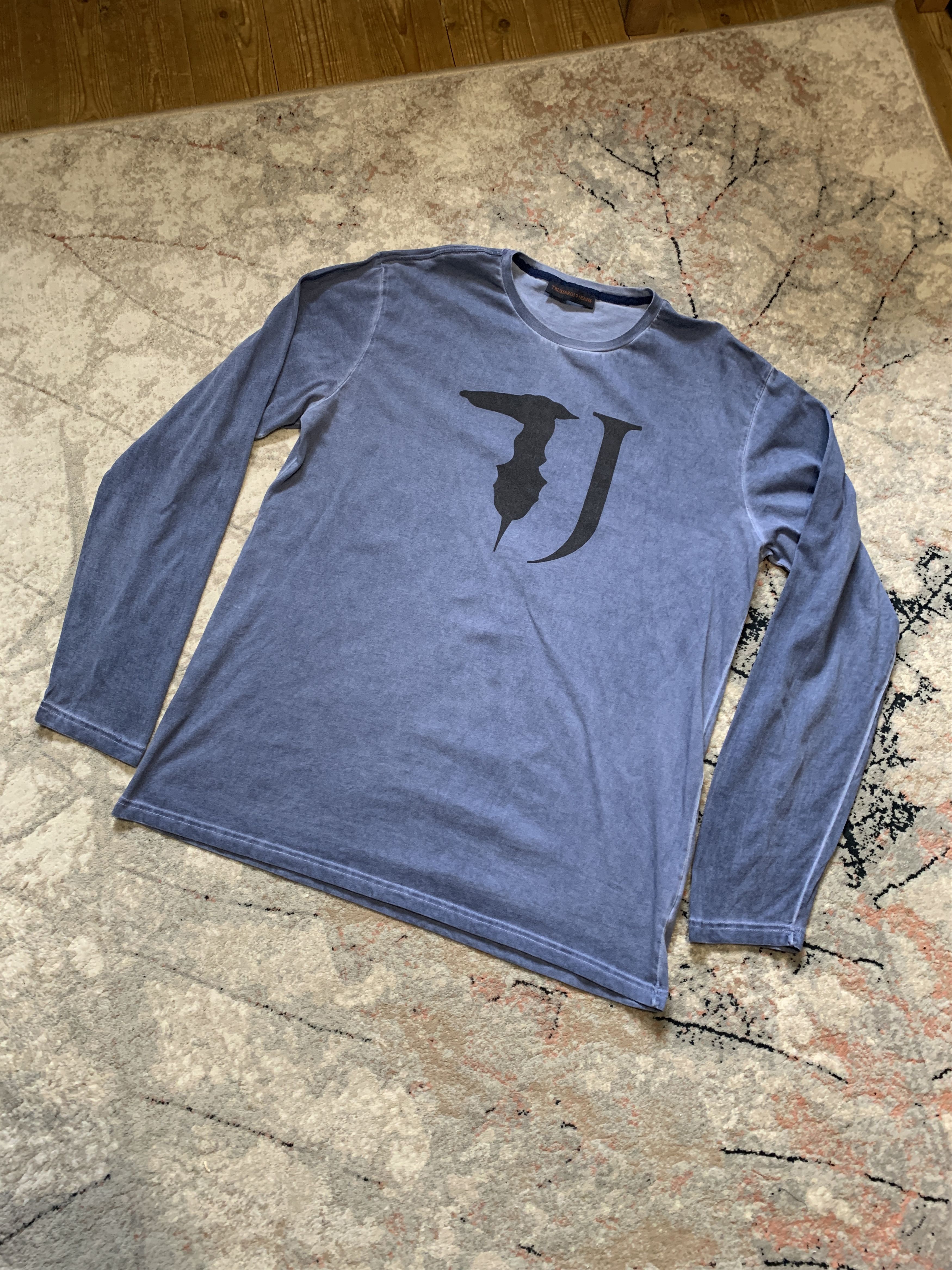 Trussardi Trussardi Jeans Long Sleeve Size US XL / EU 56 / 4 - 1 Thumbnail