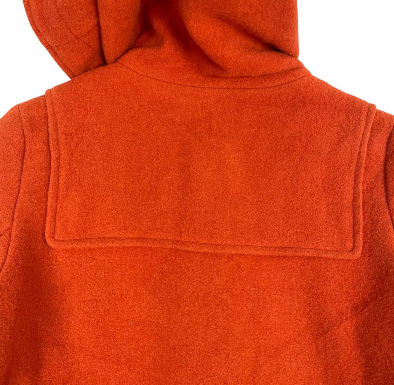 Ne-Net Vintage Né-net Hooded Duffle Coat Burnt Orange Wool Jacket Size M / US 6-8 / IT 42-44 - 11 Thumbnail