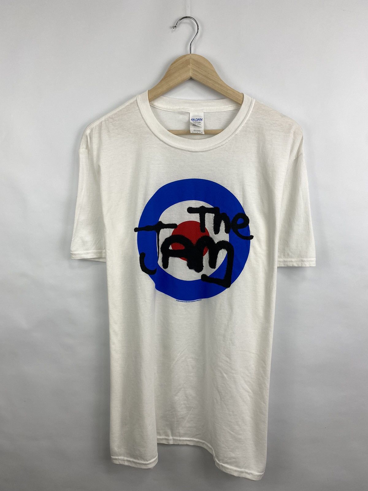 Gildan 🇬🇧 Vintage The Jam Band T-shirt Paul Weller Rare Retro 2013 Size US XL / EU 56 / 4 - 3 Thumbnail