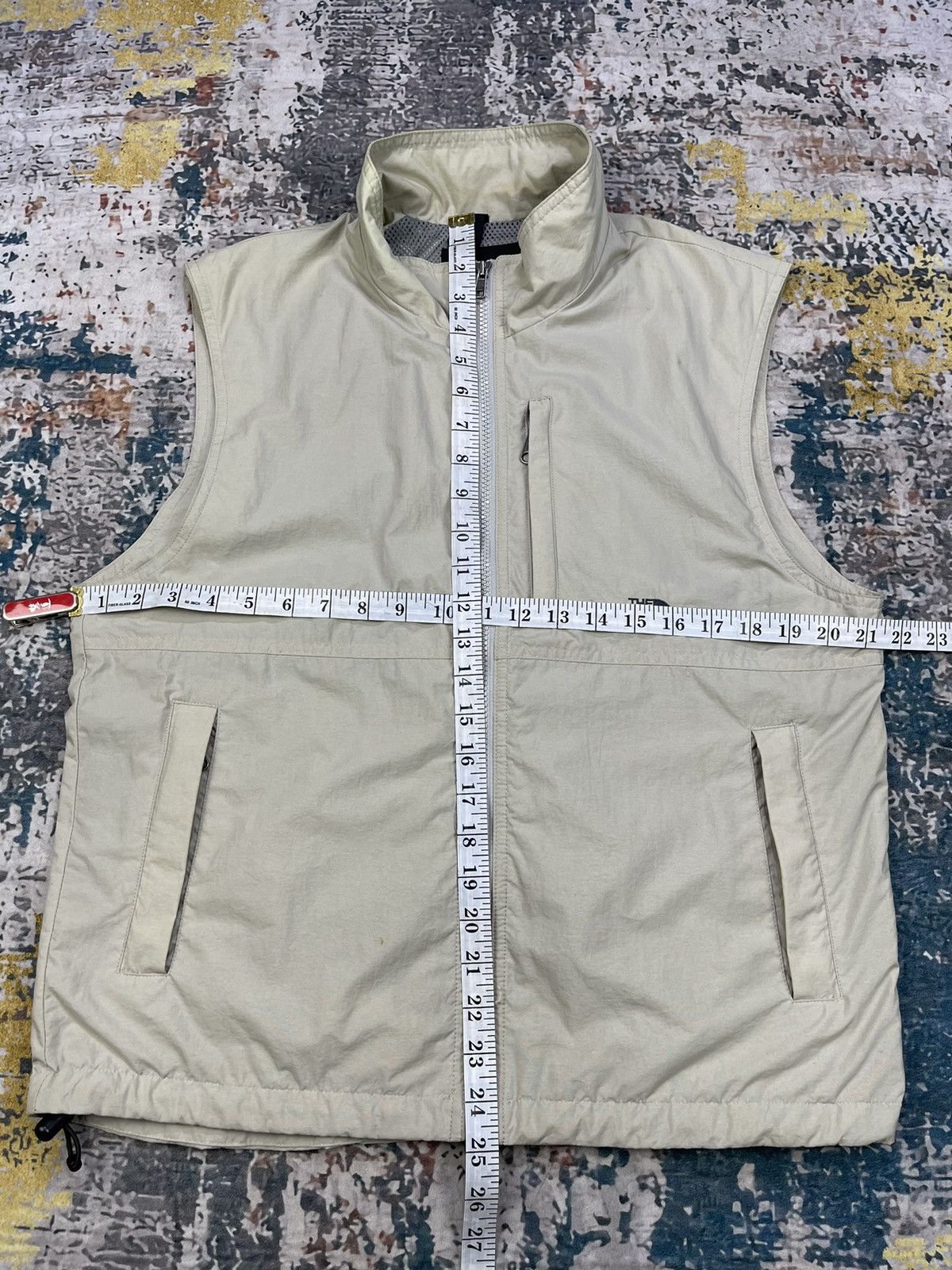 The North Face The North Face Nylon Beige Outerwear Vest Size US M / EU 48-50 / 2 - 8 Thumbnail
