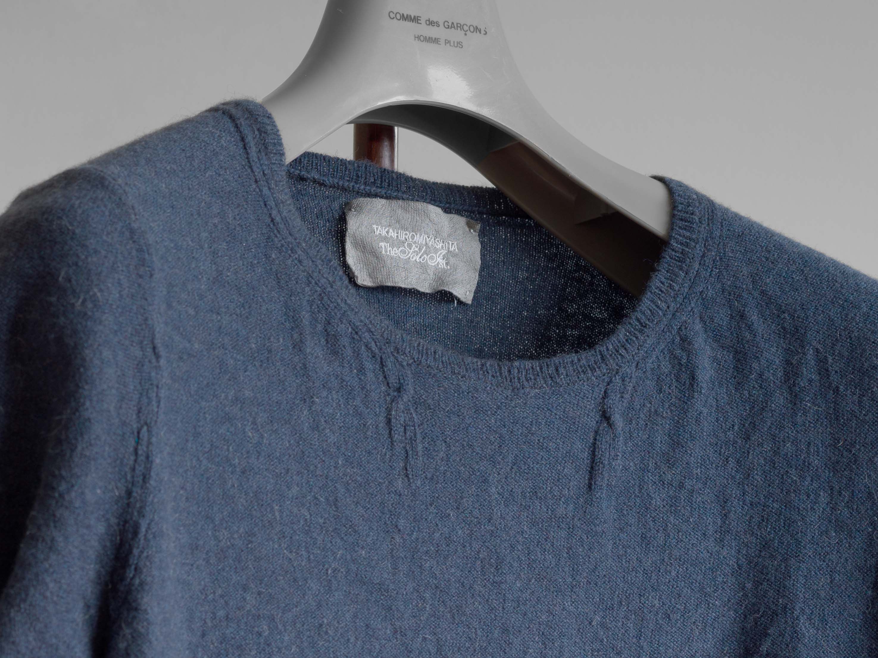 Takahiromiyashita The Soloist. TAKAHIROMIYASHITA The Soloist CAMEL SILK KNIT ROUND NECK Size US S / EU 44-46 / 1 - 7 Thumbnail