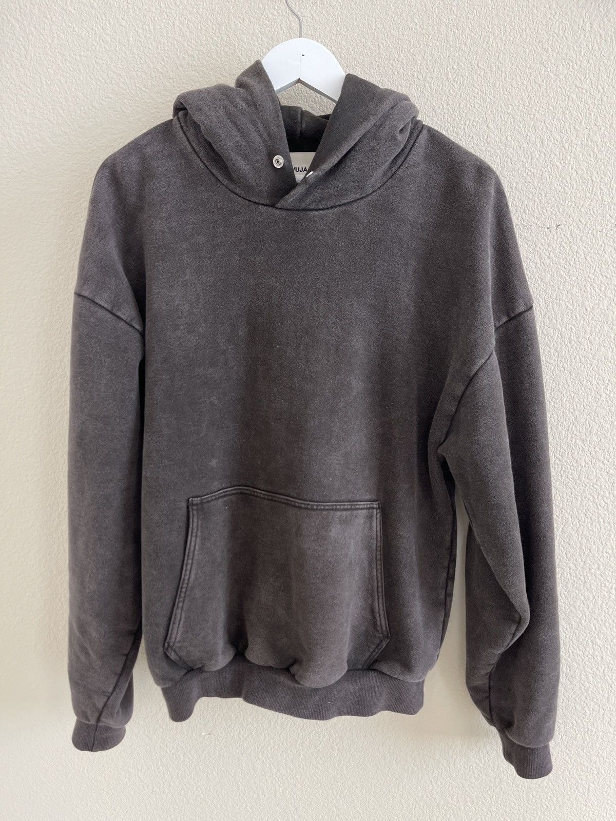 Vuja De Uneven dye snap hoodie | Grailed