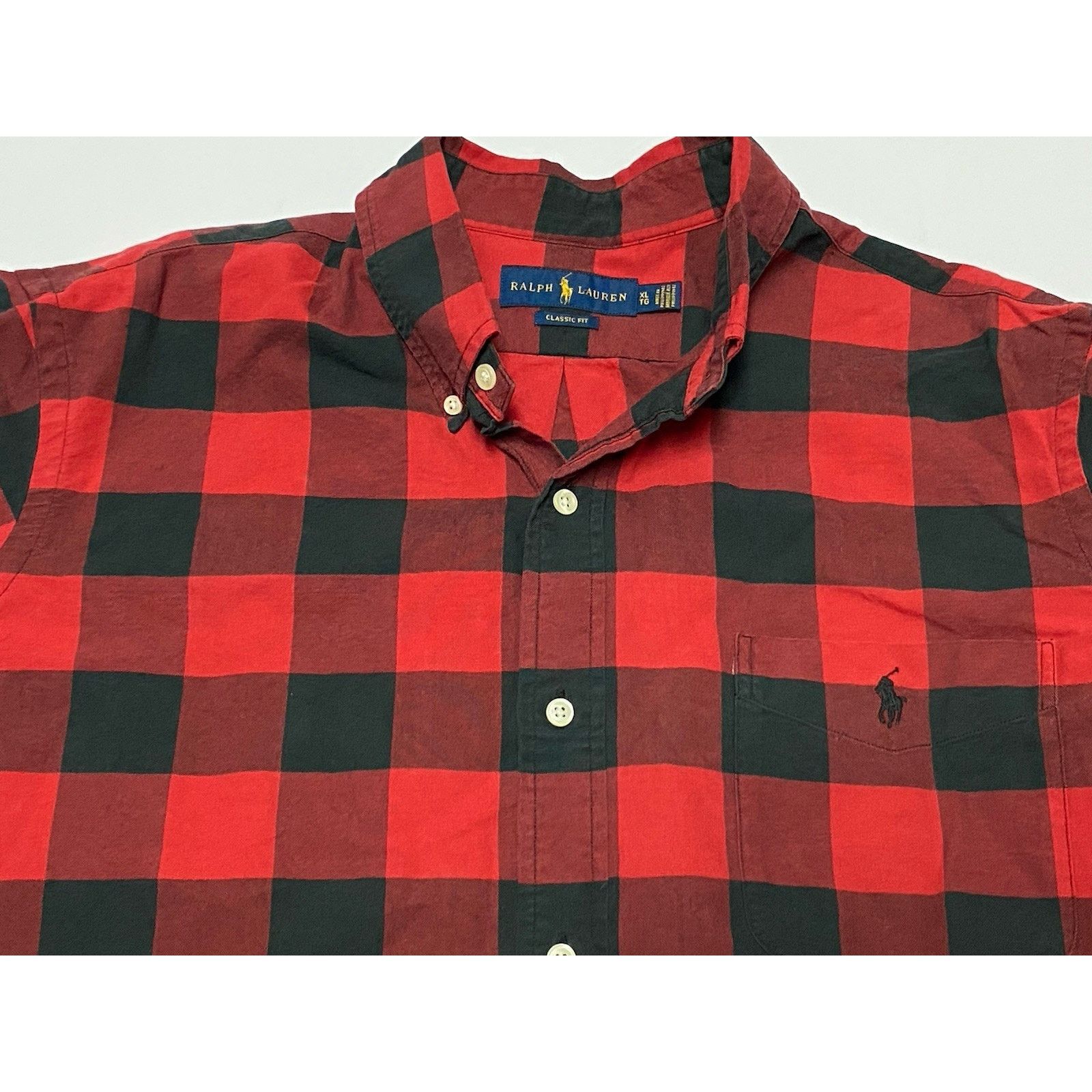 Polo Ralph Lauren RL Men’s Sz XL Plaid Long Sleeve Button Down Classic Fit Size US XL / EU 56 / 4 - 5 Thumbnail