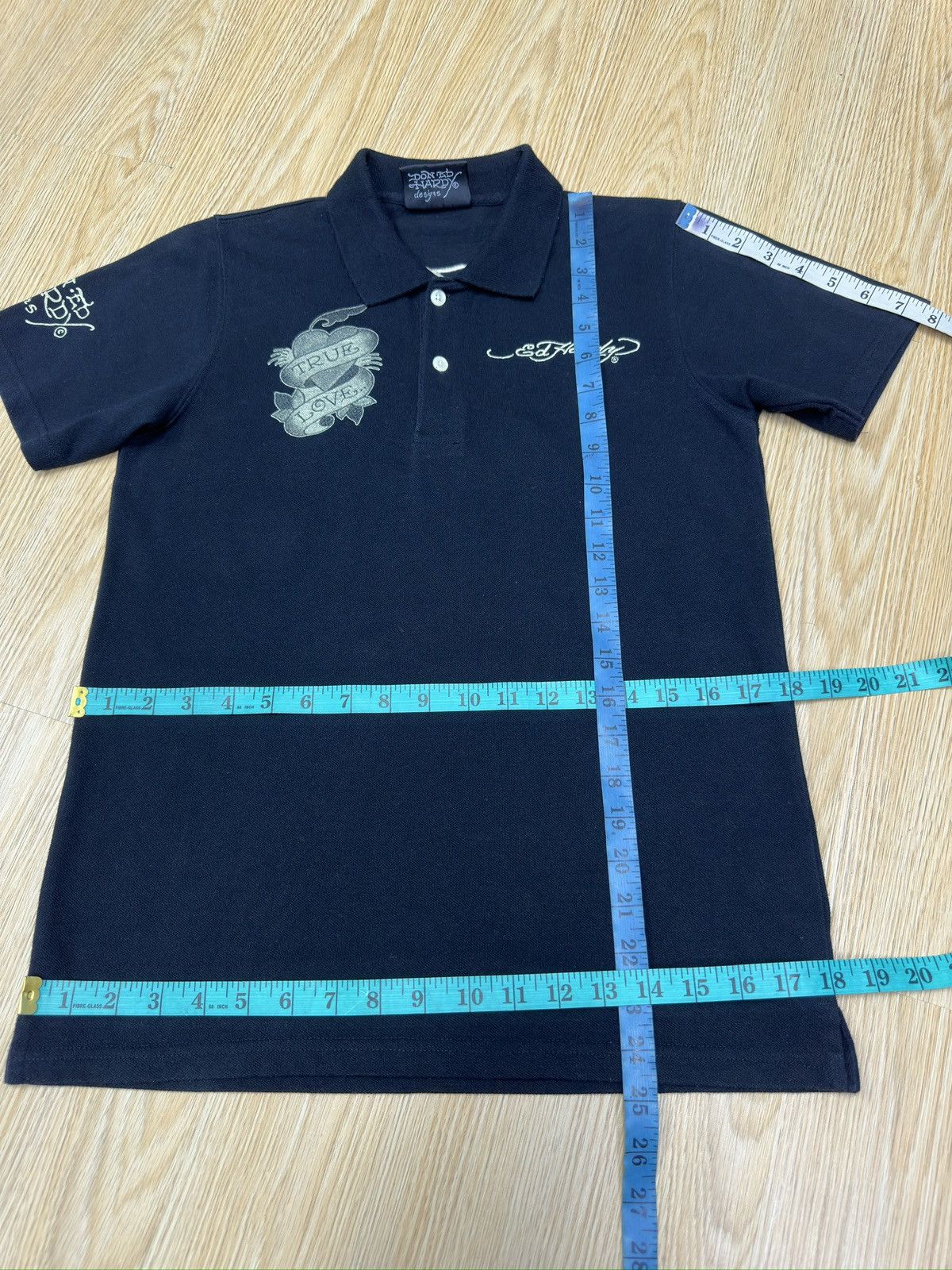 Ed Hardy Ed Hardy Big Logo Embroidery Women Polo Shirt A256 Size S / US 4 / IT 40 - 6 Thumbnail