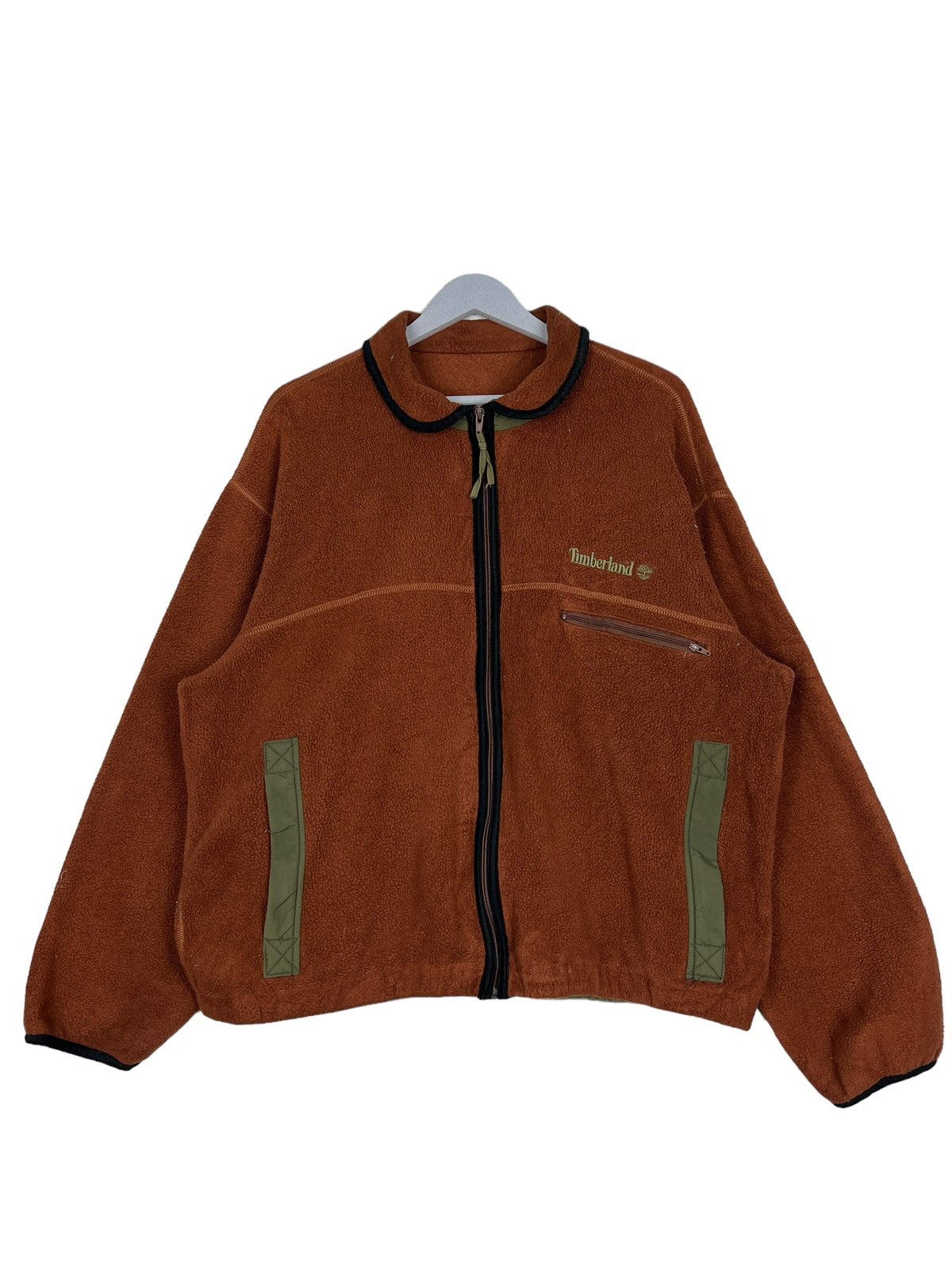 Timberland 🔥 90s VINTAGE TIMBERLAND FLEECE MADE IN USA Size US M / EU 48-50 / 2 - 2 Thumbnail