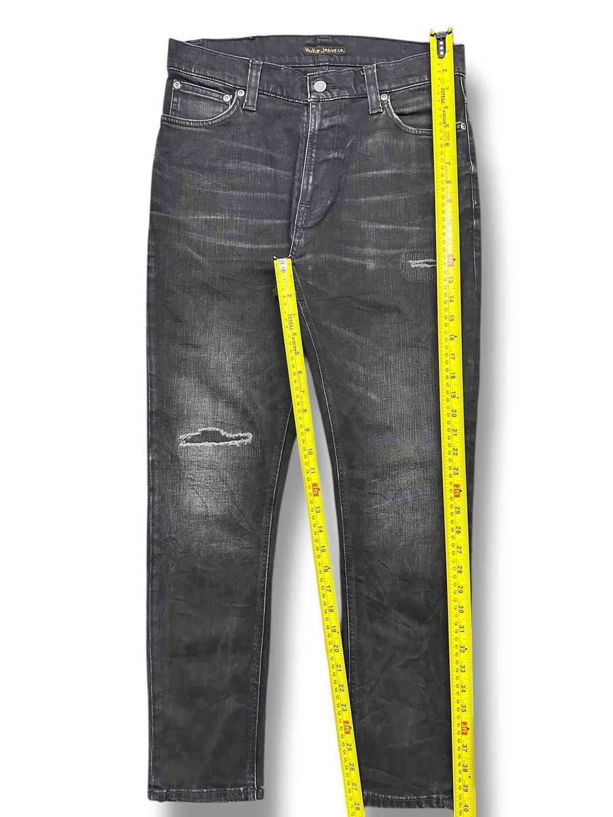 Nudie Jeans Vintage Nudie Jeans Skinny With Distressed and Faded Wash Size US 32 / EU 48 - 18 Thumbnail