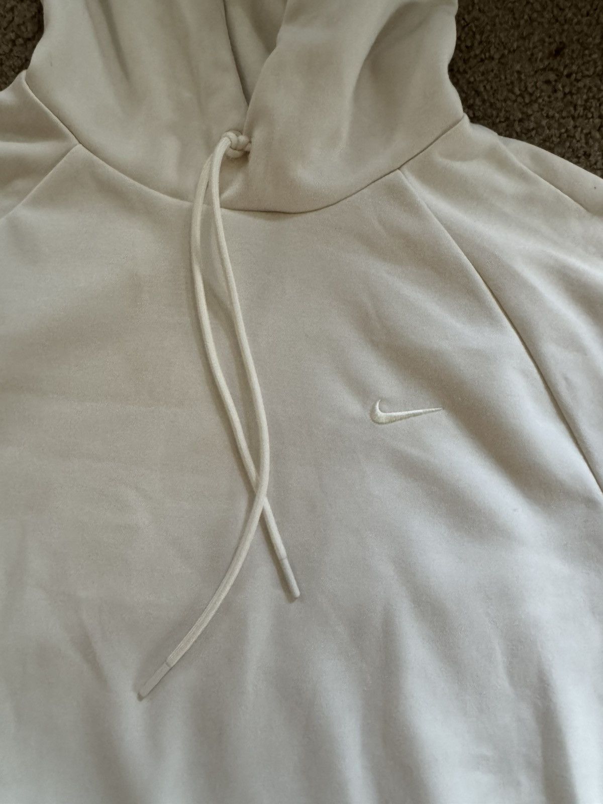 Nike Cream Nike Hoodie Size US M / EU 48-50 / 2 - 2 Thumbnail