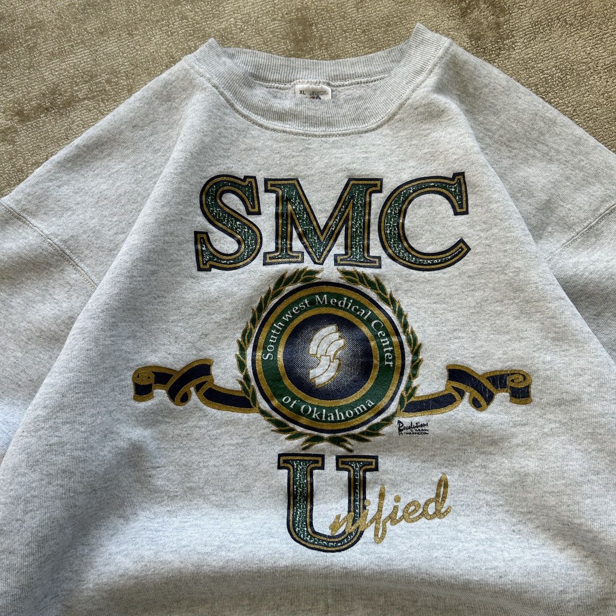 Vintage 90’s Vintage SMC Crewneck Size US XL / EU 56 / 4 - 4 Thumbnail