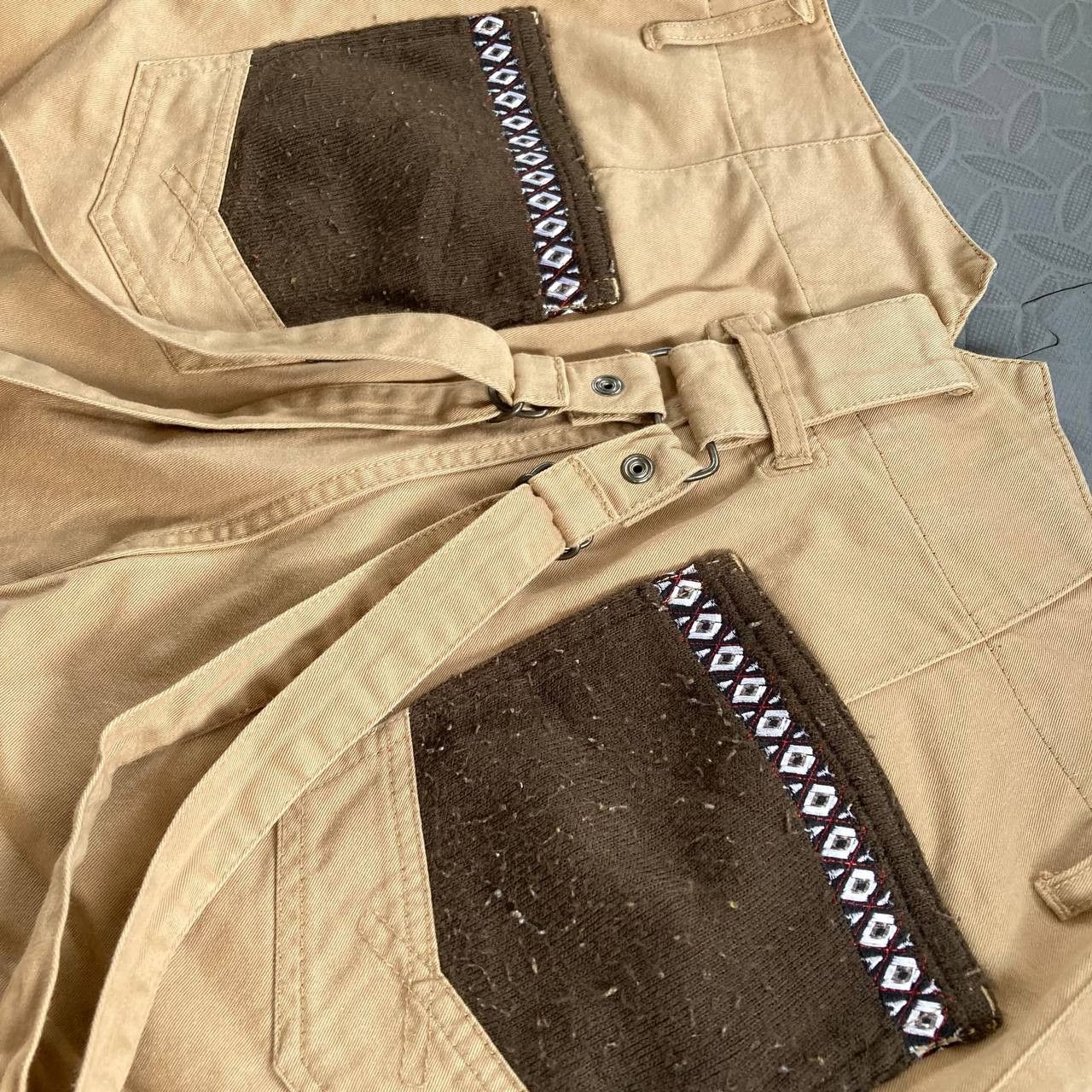 PPFM 2000’s Suspenders Chino Dungarees Pants Size US 31 - 5 Thumbnail