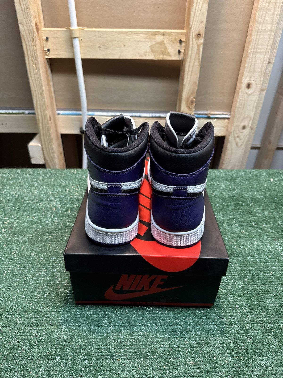 Jordan Brand Jordan Retro 1 Court Purple White Size 8.5 Size US 8.5 / EU 41-42 - 8 Thumbnail
