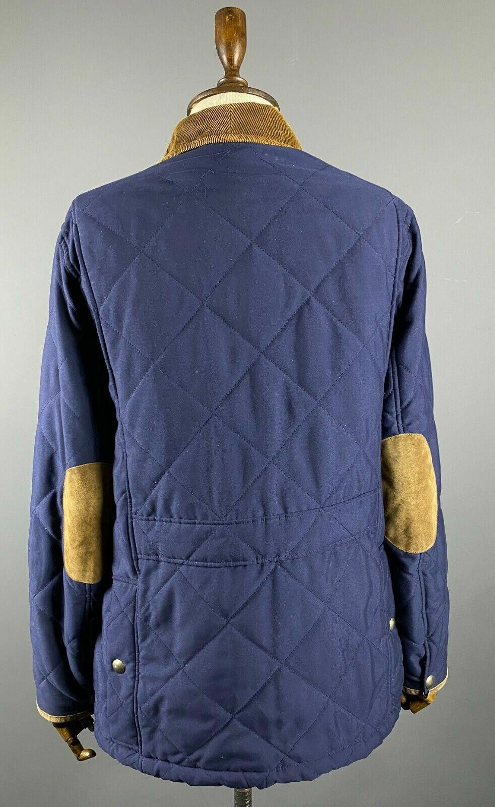 Polo Ralph Lauren Ladies Ralph Lauren Blue Full Zip Quilt Parka Jacket Size M Size M / US 6-8 / IT 42-44 - 8 Thumbnail