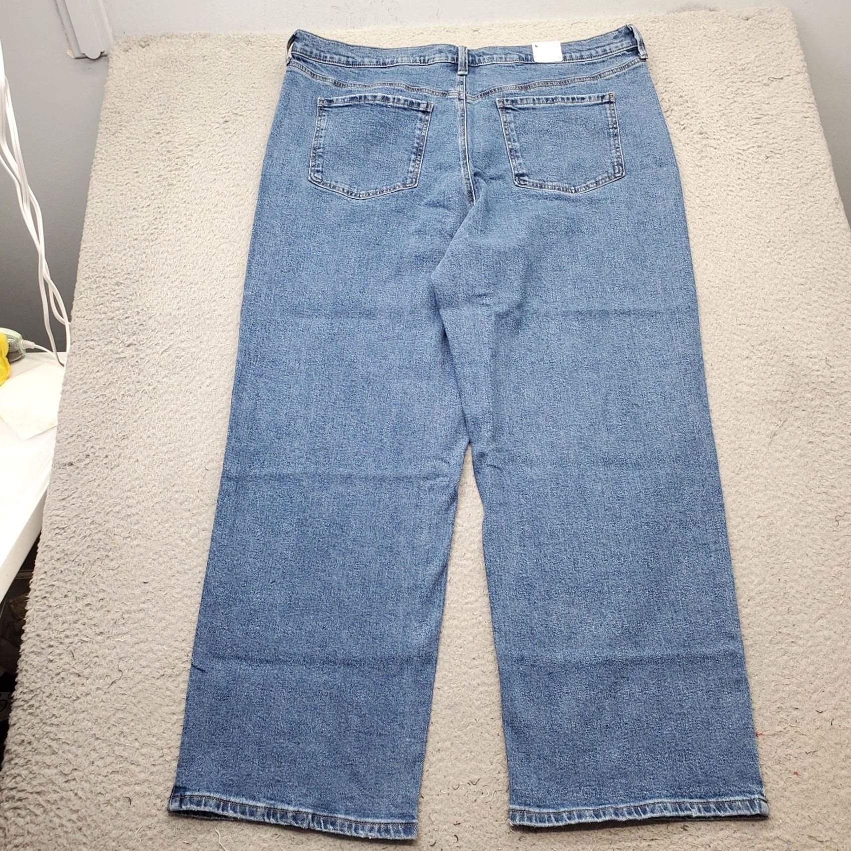 Gloria Vanderbilt Gloria Vanderbilt Jeans Womens 22 Blue Denim Stretch Relaxed Fit Straight Leg Jeans 22 Womens Blue Denim Stretch Relaxed Fit Straight Leg Mens? Size 40" / US 18 - 2 Thumbnail