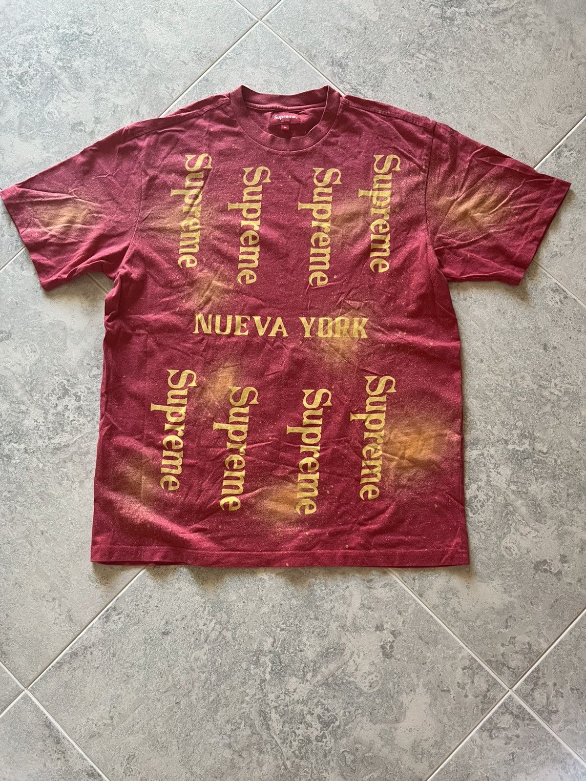 Supreme Supreme Red T Shirt Size US M / EU 48-50 / 2 - 1 Thumbnail
