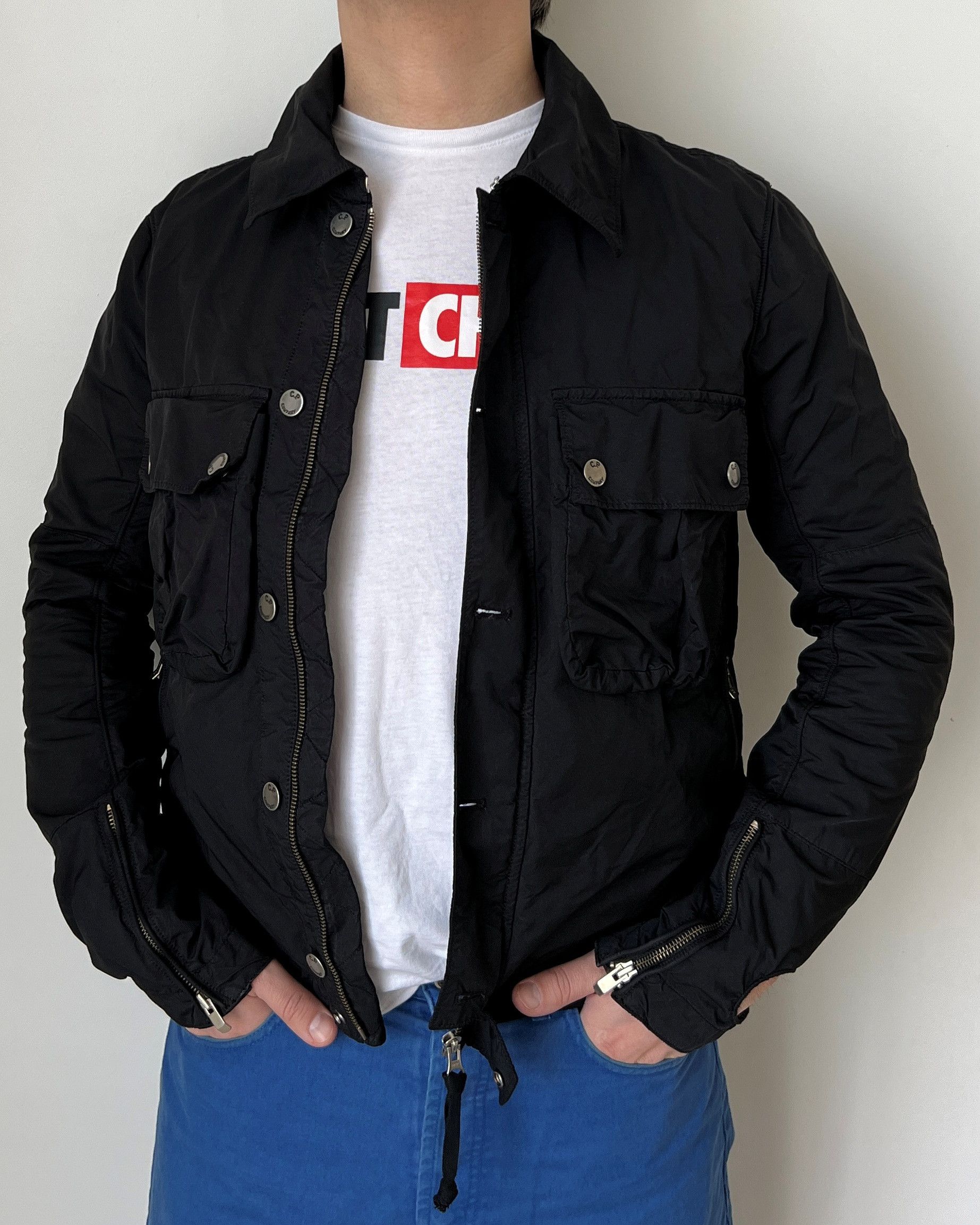 C.P. Company Final Price 🔥VINTAGE C.P. COMPANY MULTI POCKET JACKET Size US M / EU 48-50 / 2 - 3 Thumbnail