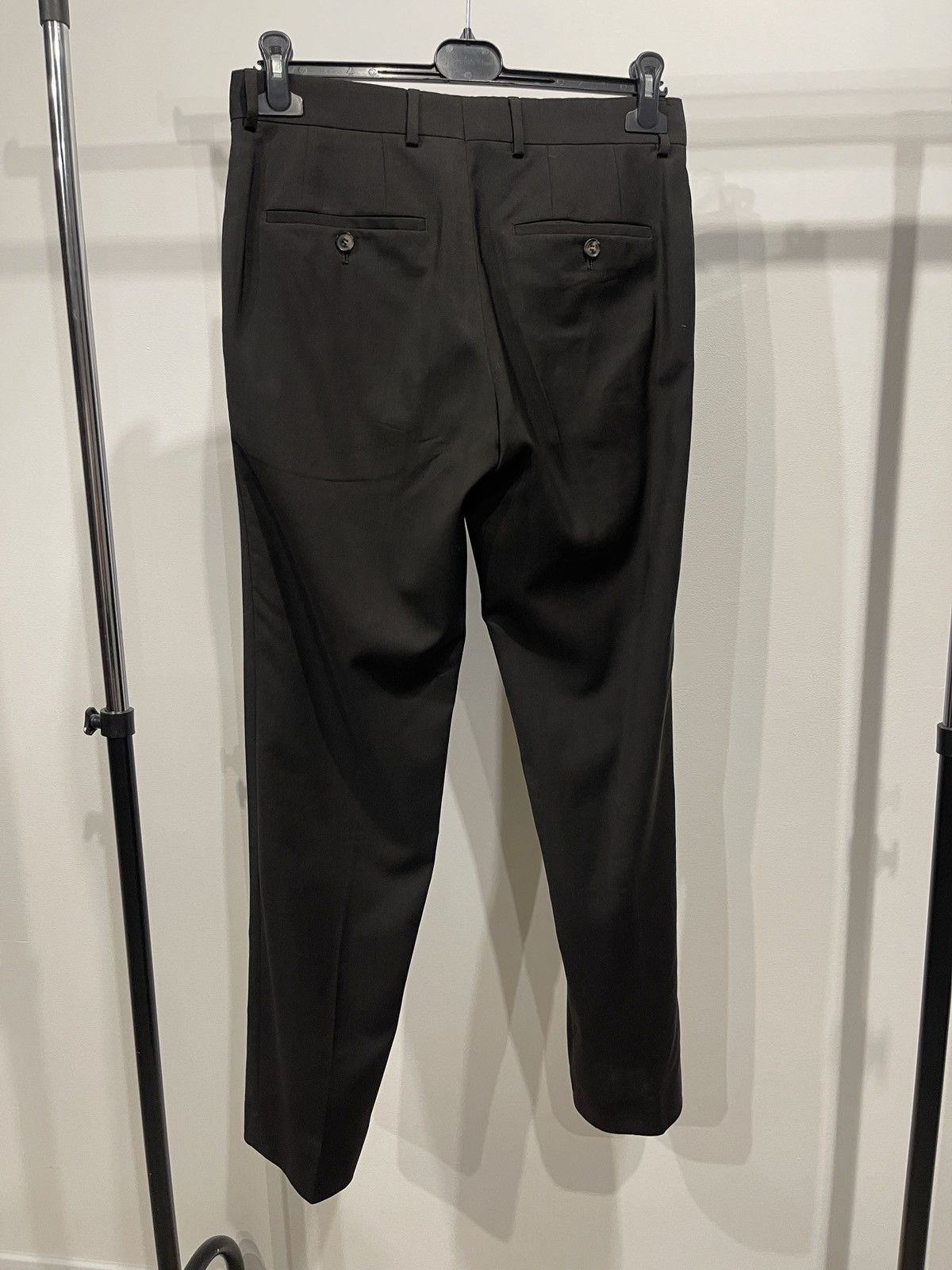 Hugo Boss Hugo boss men’s formal trousers classic wool pants brown Size 36R - 3 Thumbnail