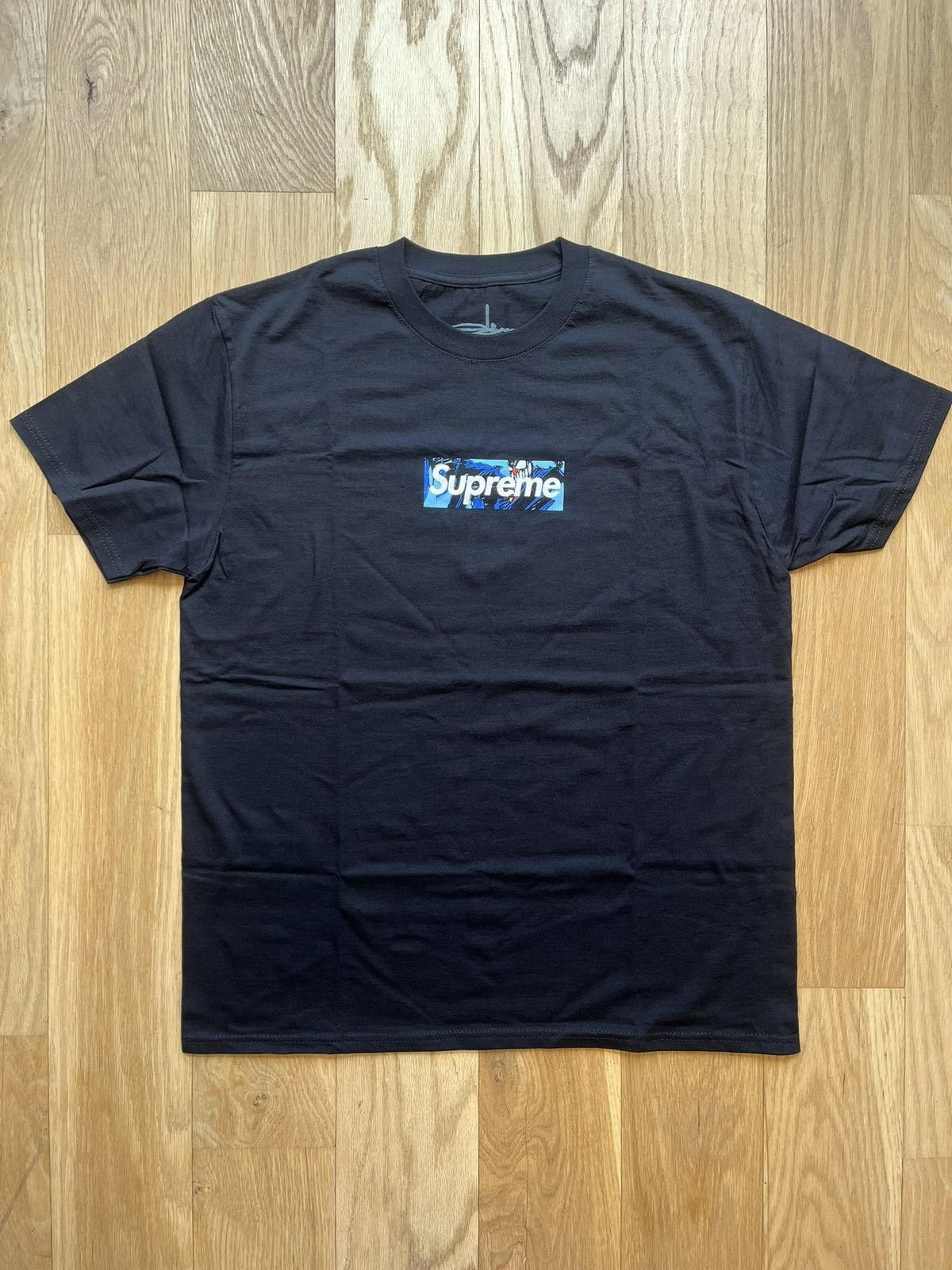 Slawn Batpreme Box Logo T-Shirt