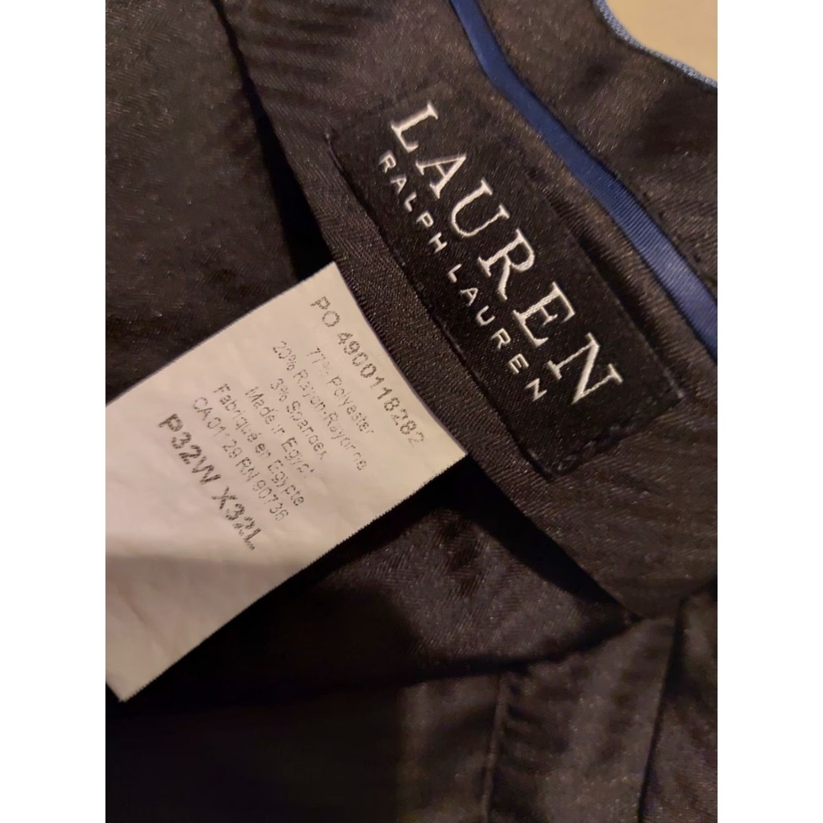 Polo Ralph Lauren Polo Ralph Lauren Dress Pants Mens 32x32 Blue Chino Khaki Pants Dress Size US XS / EU 42 / 0 - 3 Thumbnail
