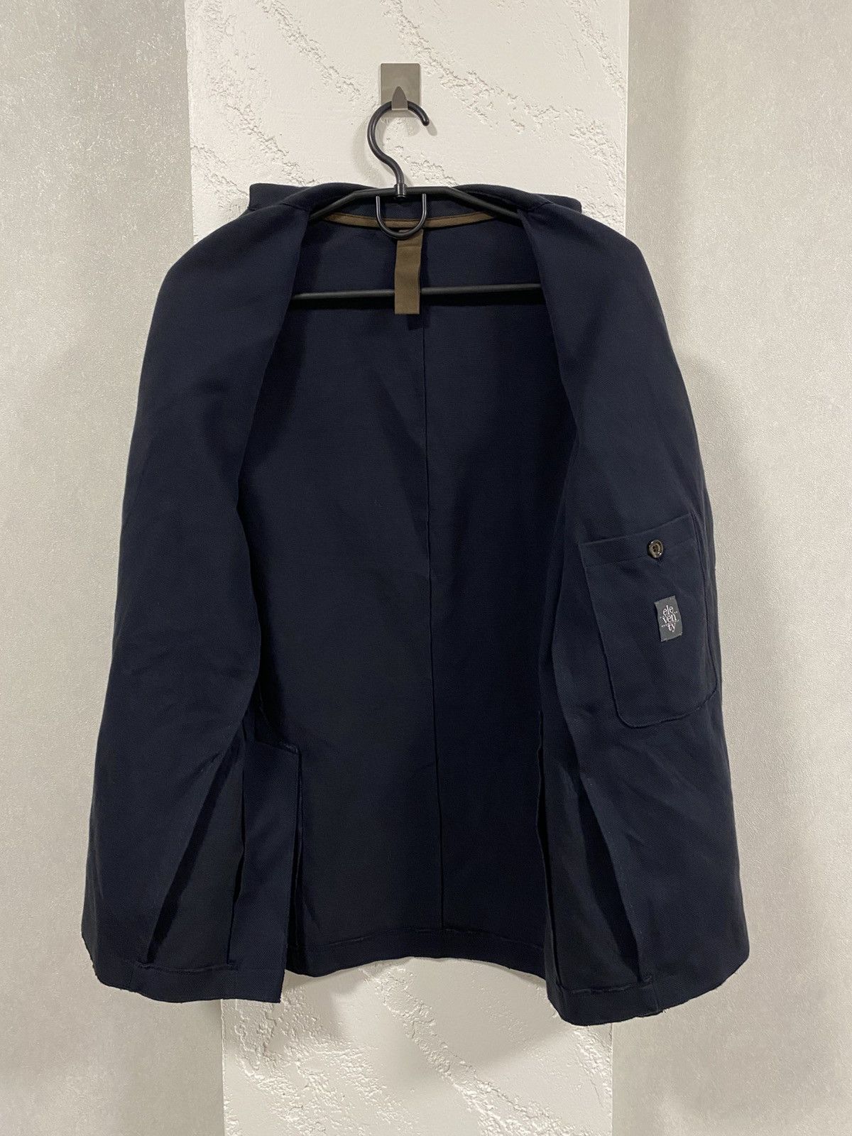 Eleventy Eleventy Luxury Single Breasted Cotton Sport Blazer Size 46R - 7 Thumbnail