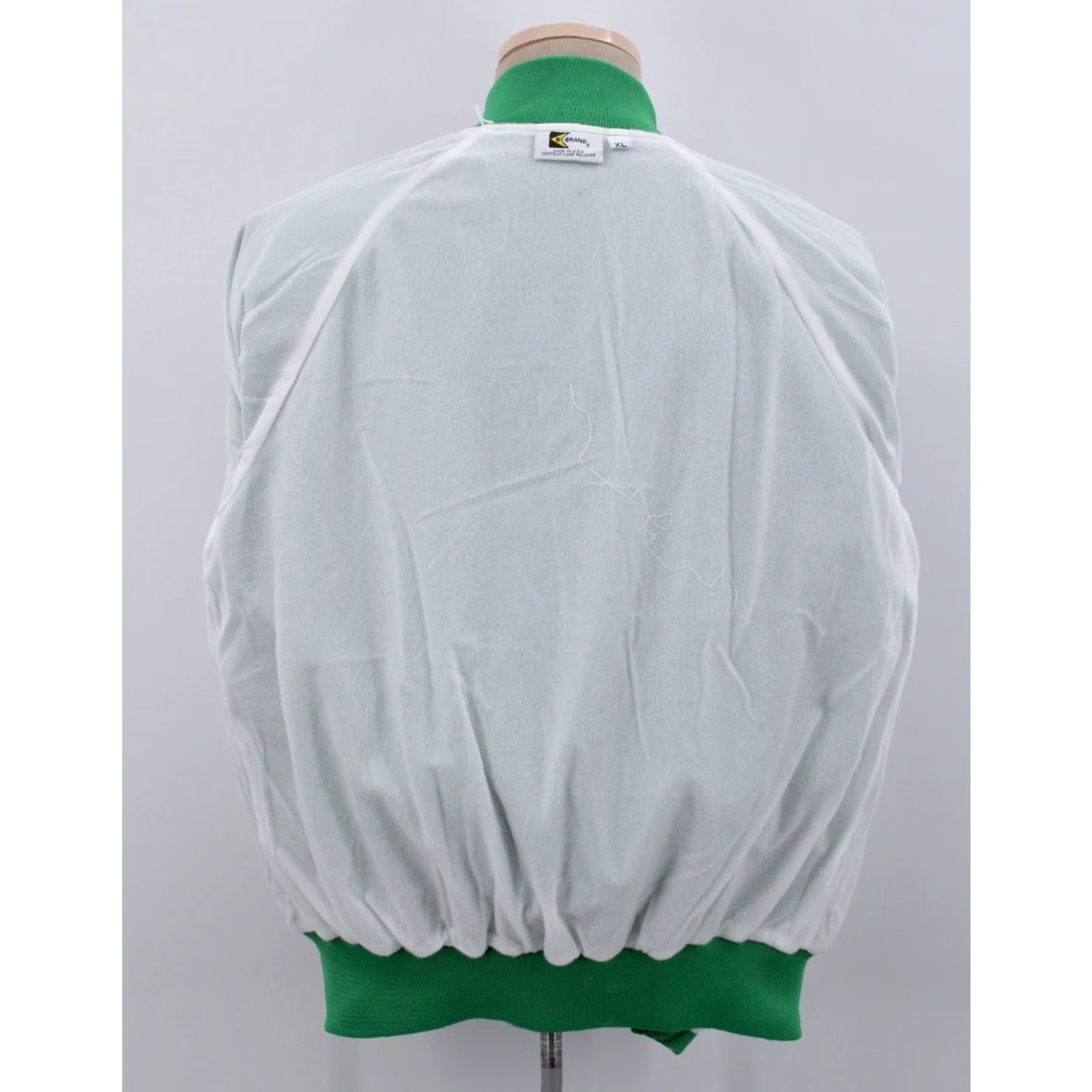 J Brand VINTAGE K-Brand Bomber Jacket Shirt XL Green 70s 80s Mens Size US XL / EU 56 / 4 - 3 Thumbnail
