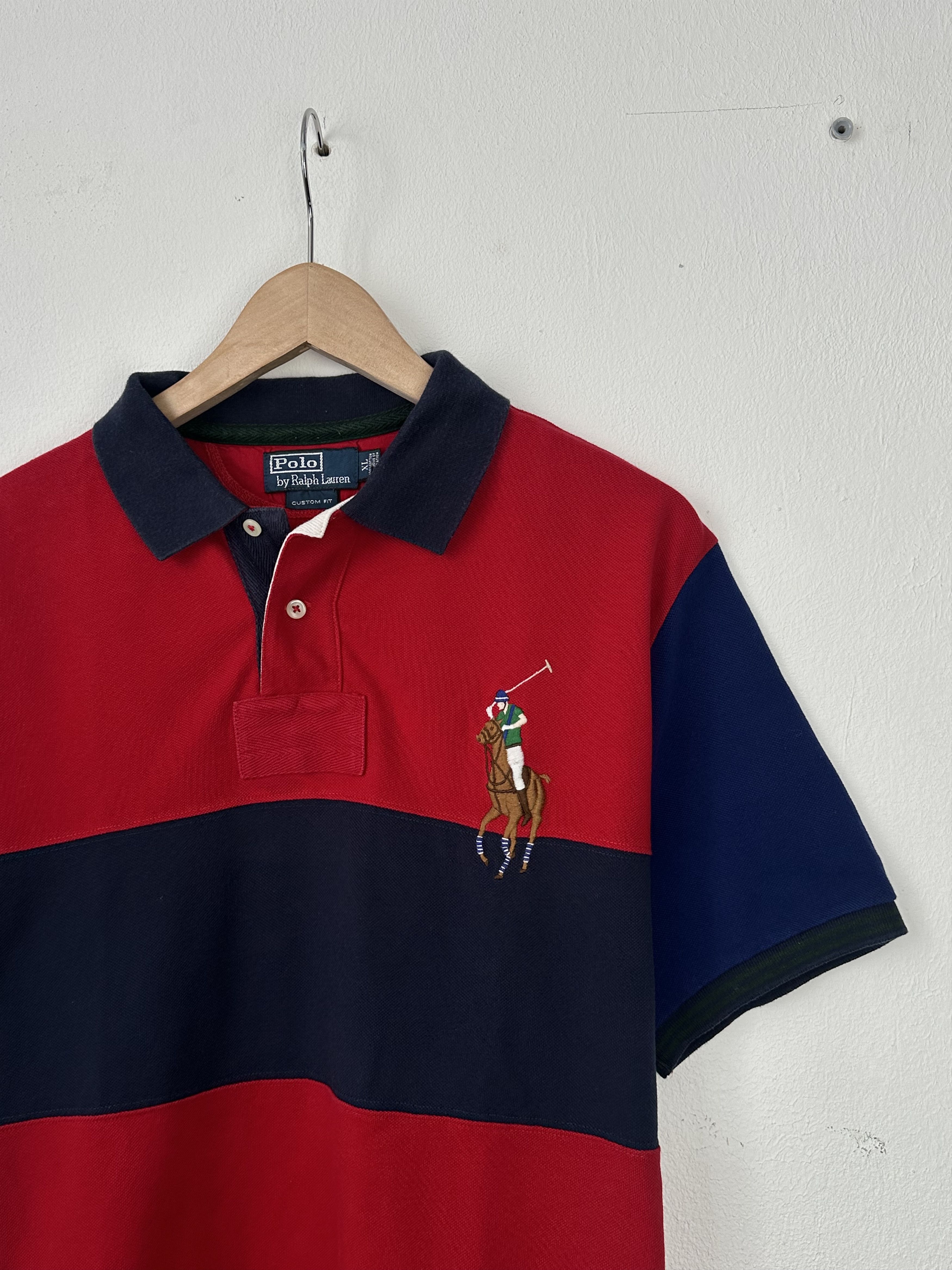 Polo Ralph Lauren × Ralph Lauren × Vintage Polo ralph lauren t-shirt polo rubgy 3 Size US XL / EU 56 / 4 - 3 Thumbnail