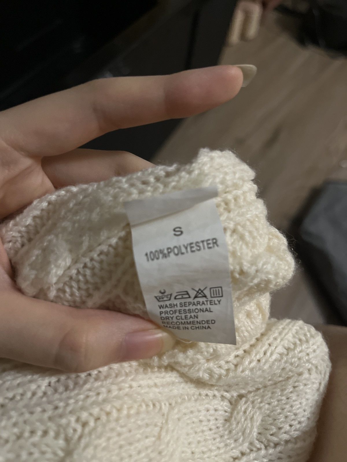 Japanese Brand × Vintage Knitted mini skirt with puff strings Size 26" / US 2 / IT 38 - 5 Thumbnail