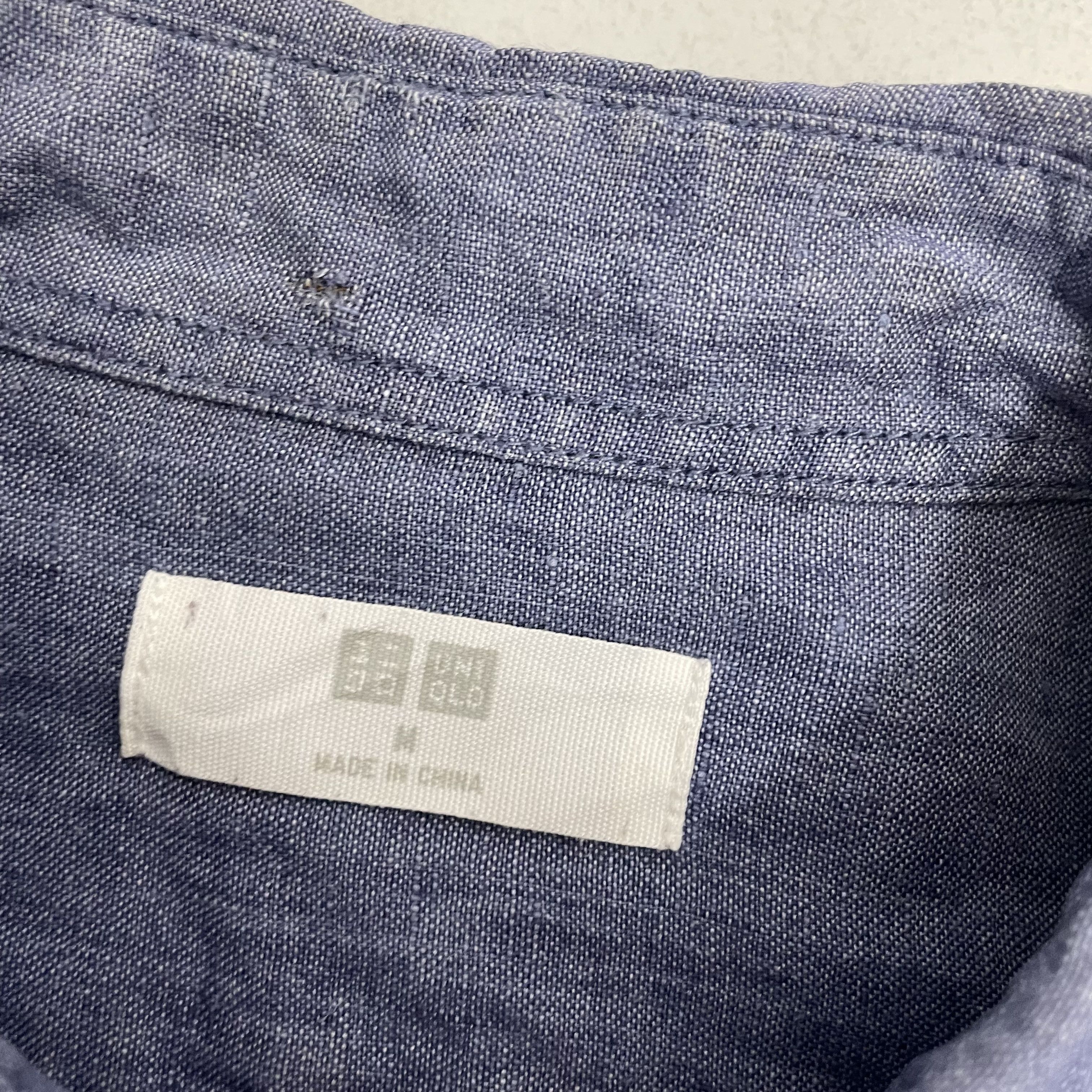 Japanese Brand × Uniqlo ⭐️SALE⭐️ [M] UNIQLO JAPAN LINEN SHIRT Size US M / EU 48-50 / 2 - 4 Thumbnail
