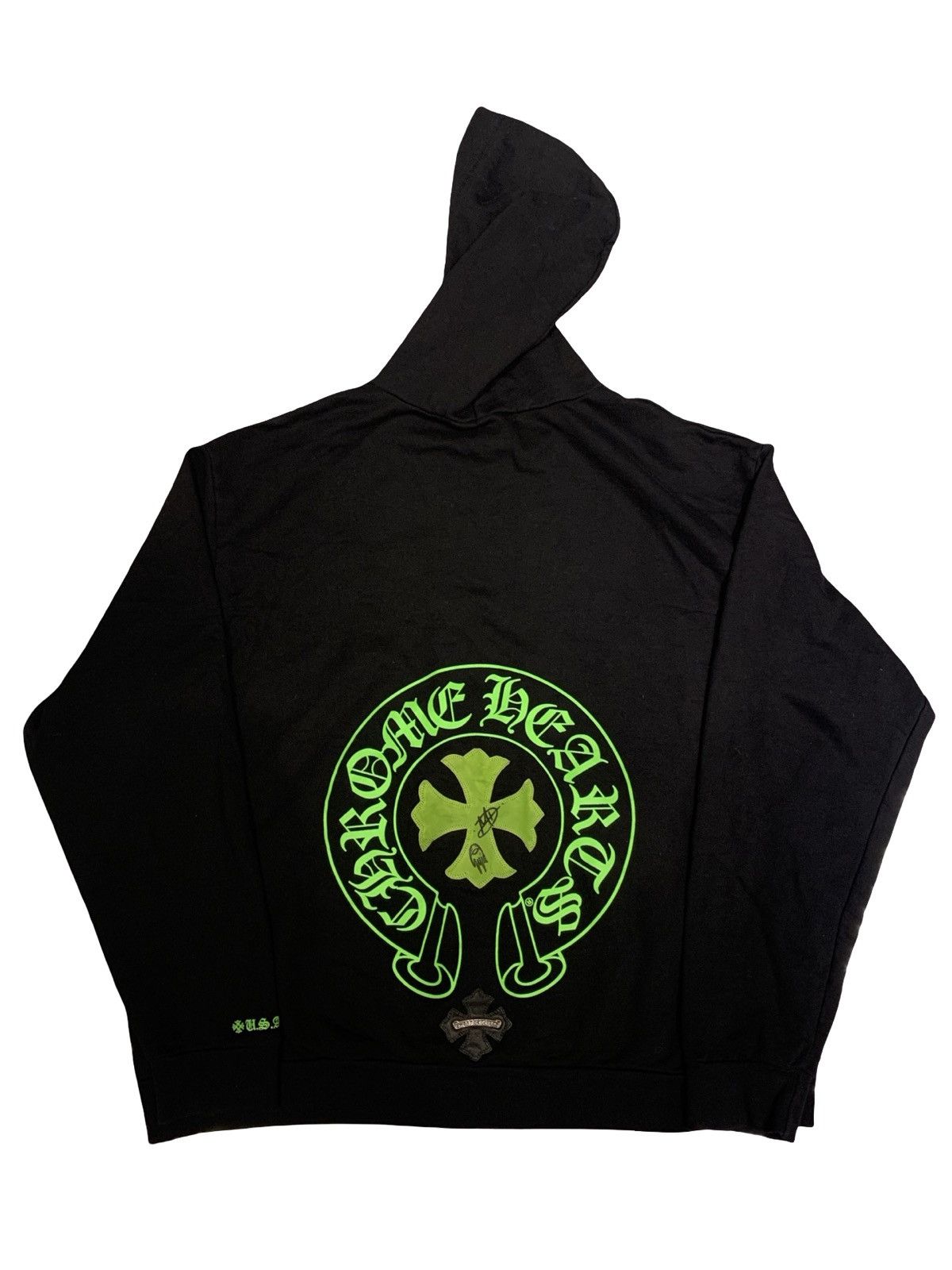 Chrome Hearts Online cross patch signed hoodie Size US XXL / EU 58 / 5 - 1 Thumbnail