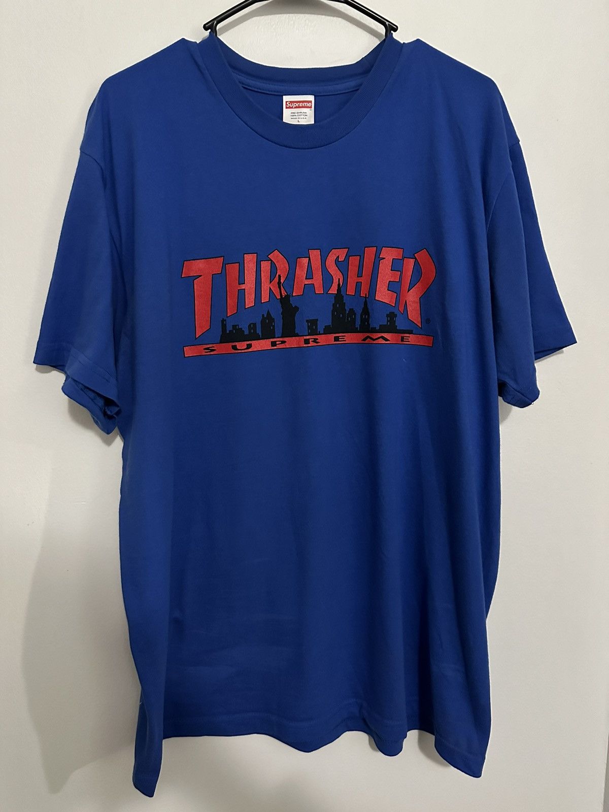 Supreme × Thrasher Supreme Trasher Skyline Tee Size US L / EU 52-54 / 3 - 1 Thumbnail
