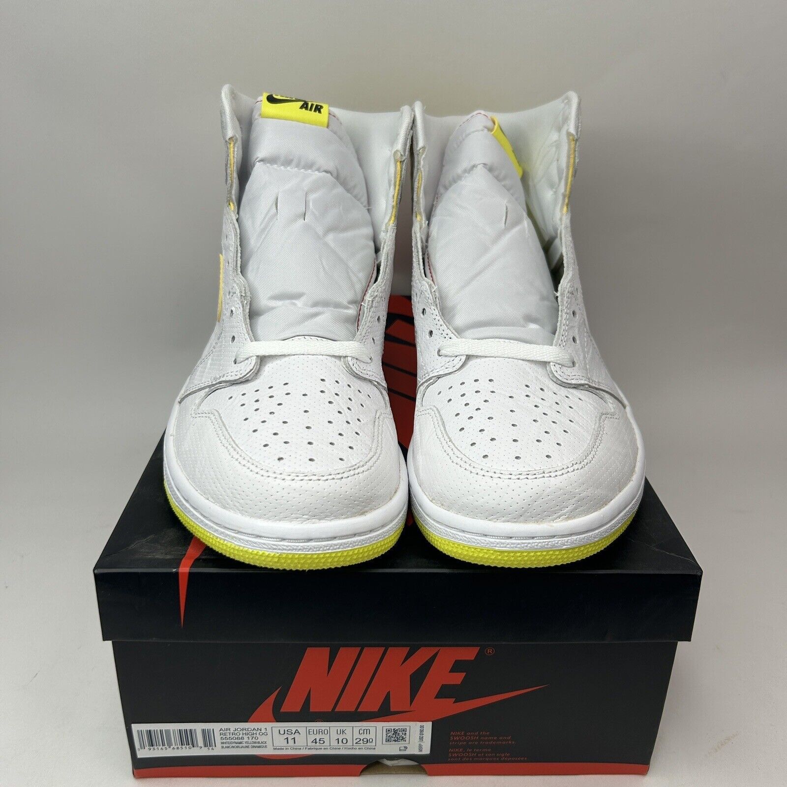 Jordan Brand Nike Air Jordan 1 Retro High OG “First Class Flight” 2023 Size US 11 / EU 44 - 2 Thumbnail