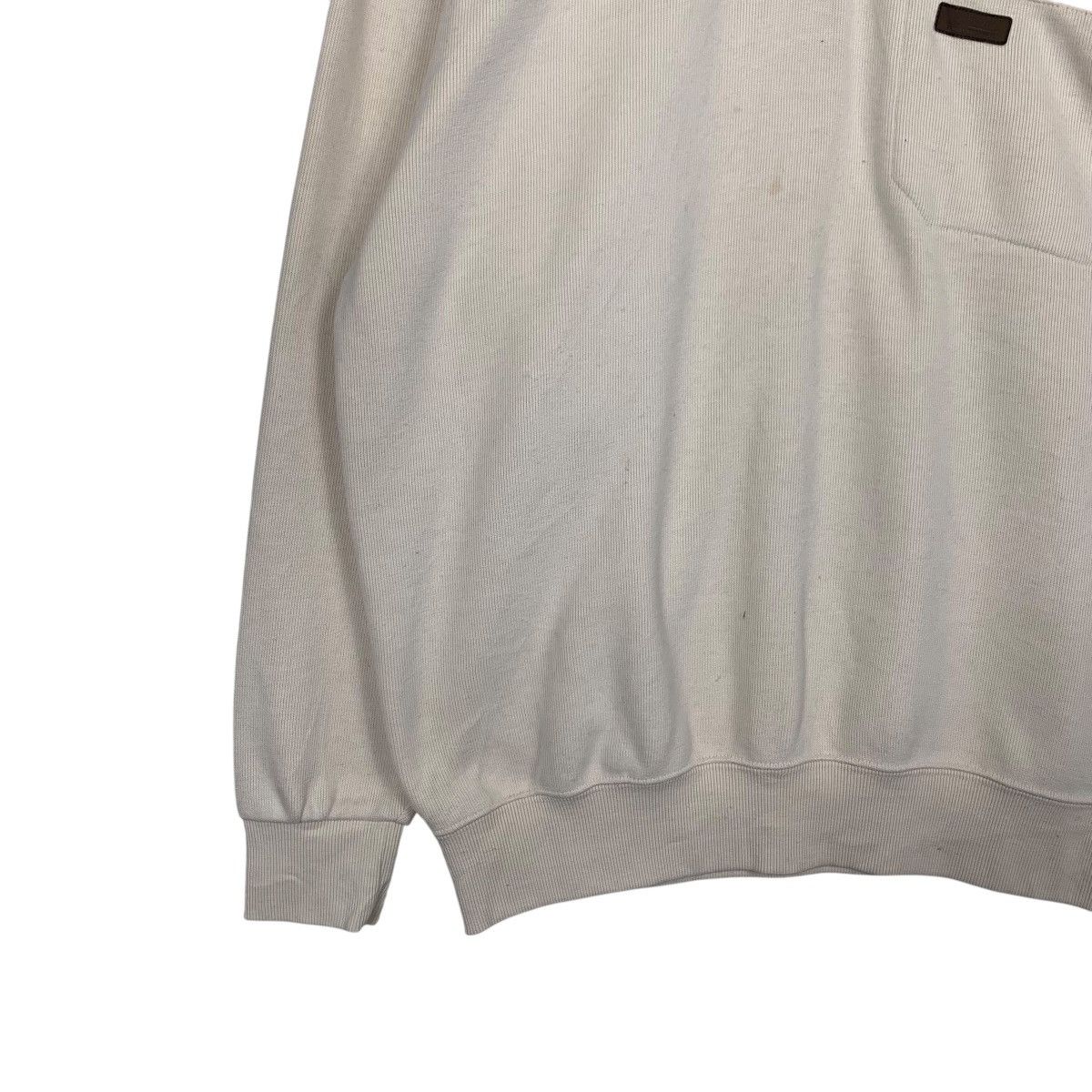 Kansai Yamamoto KANSAI YAMAMOTO Half Zip Turtleneck Sweatshirt #2425-C108 Size US L / EU 52-54 / 3 - 3 Thumbnail