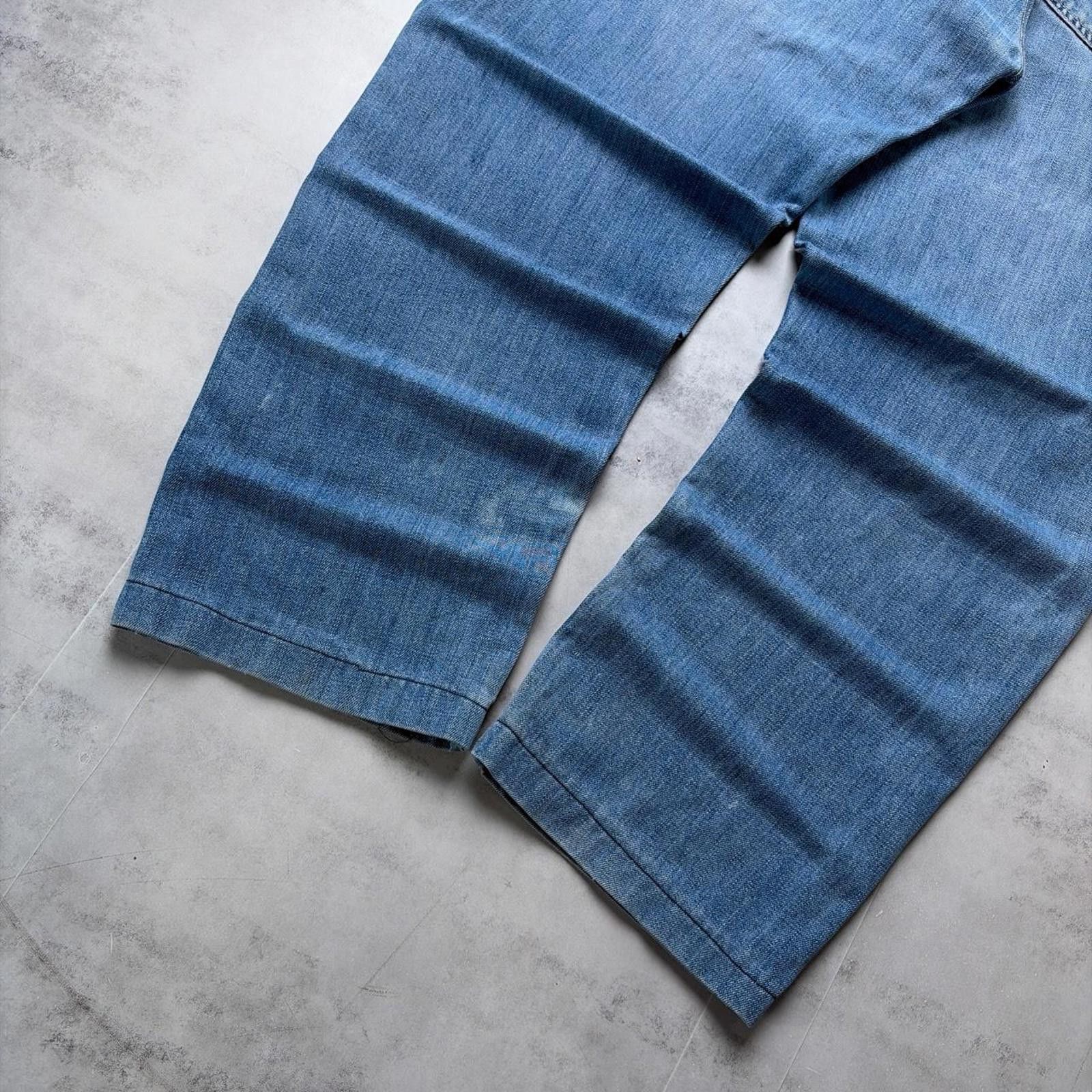 Diesel Y2K Blue Diesel Grunge Basic Baggy Skater Denim Jeans Size US 32 / EU 48 - 3 Thumbnail