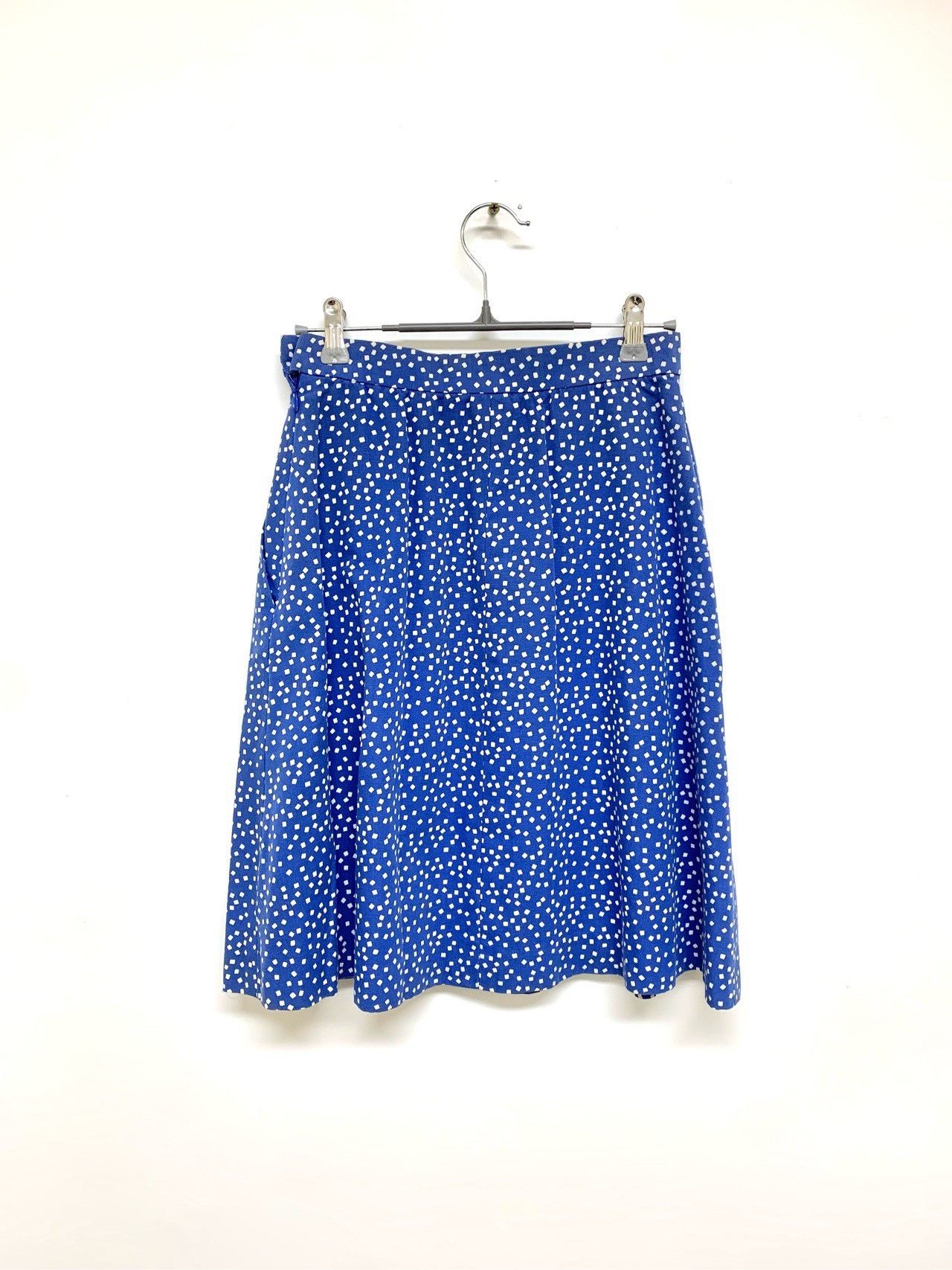 Saint Laurent Paris Saint laurent Blue polka-dot skirt 2501-Nextarrow Size 38" / US 16 / IT 52 - 8 Thumbnail