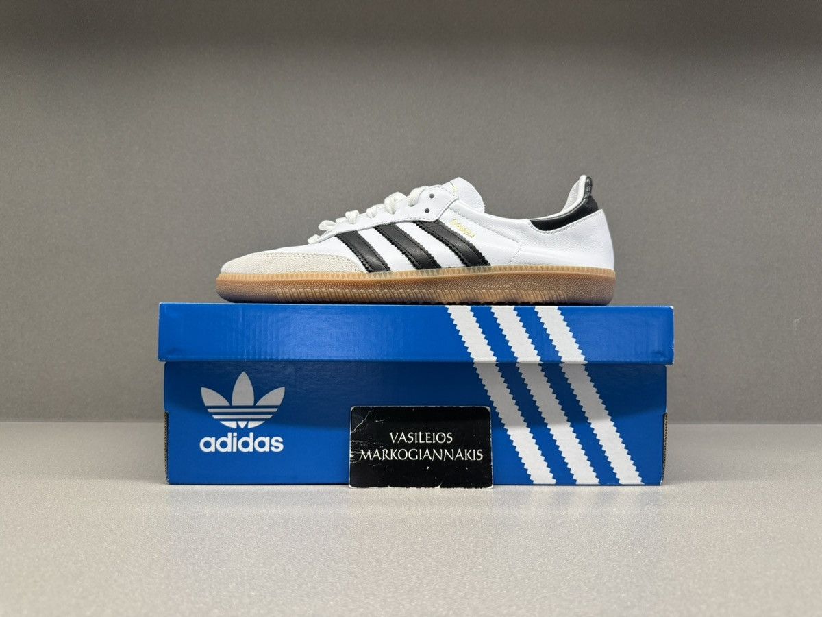 Adidas Samba Devon White Black Gum