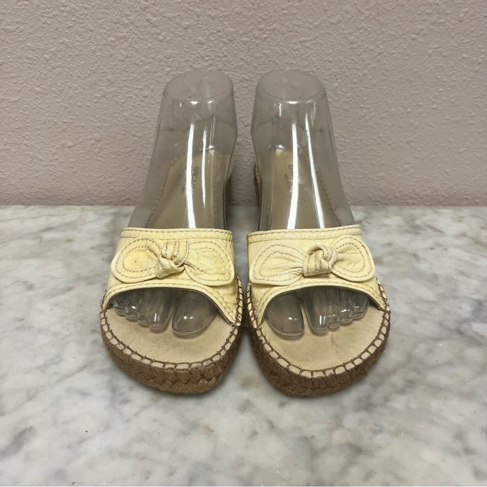 Other Eric Michael patent leather wedge slide size 38 / 7.5 - 8 Size US 7.5 / IT 37.5 - 4 Thumbnail