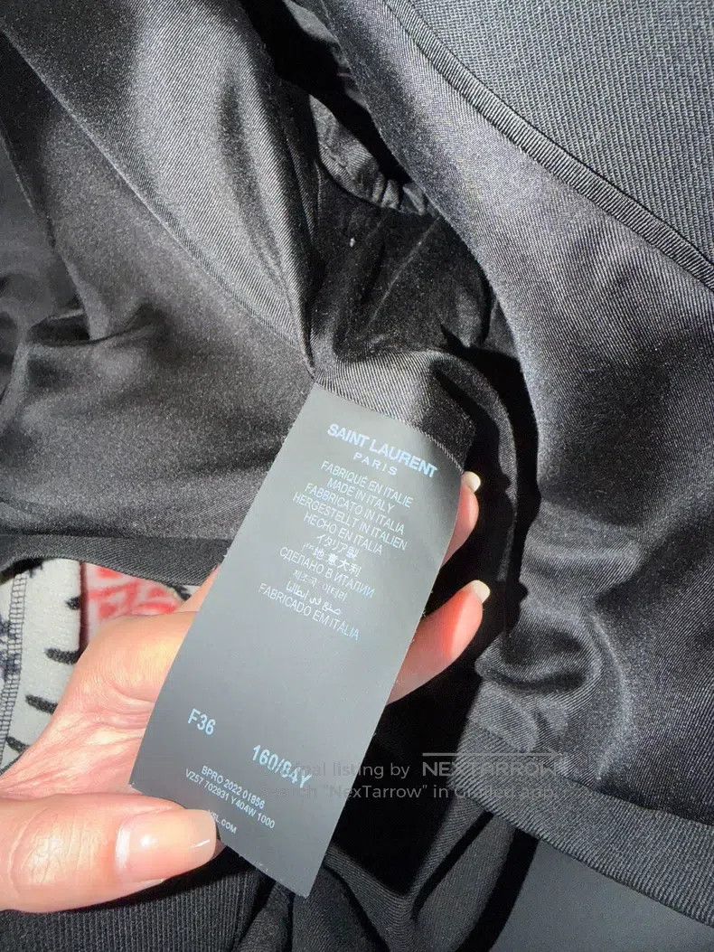 Saint Laurent Paris Saint Laurent Paris Short Jacket Size XS / US 0-2 / IT 36-38 - 2 Thumbnail