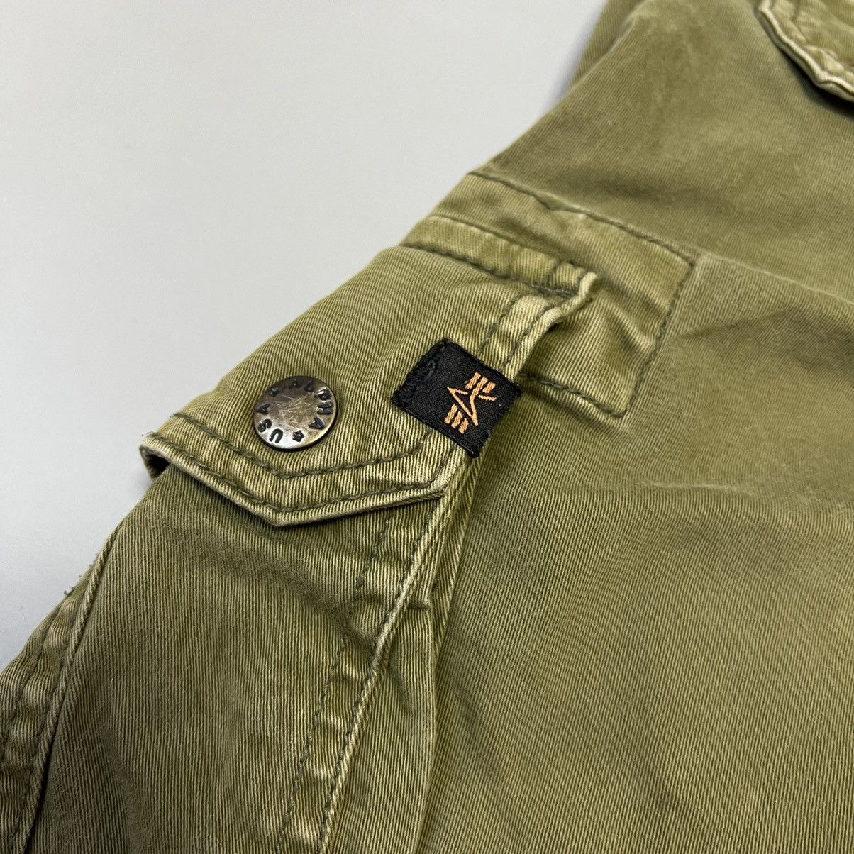 Alpha Industries Cargo ALPHA INDUSTRIES Military Design Pants Combat pants Size US 29 - 16 Thumbnail
