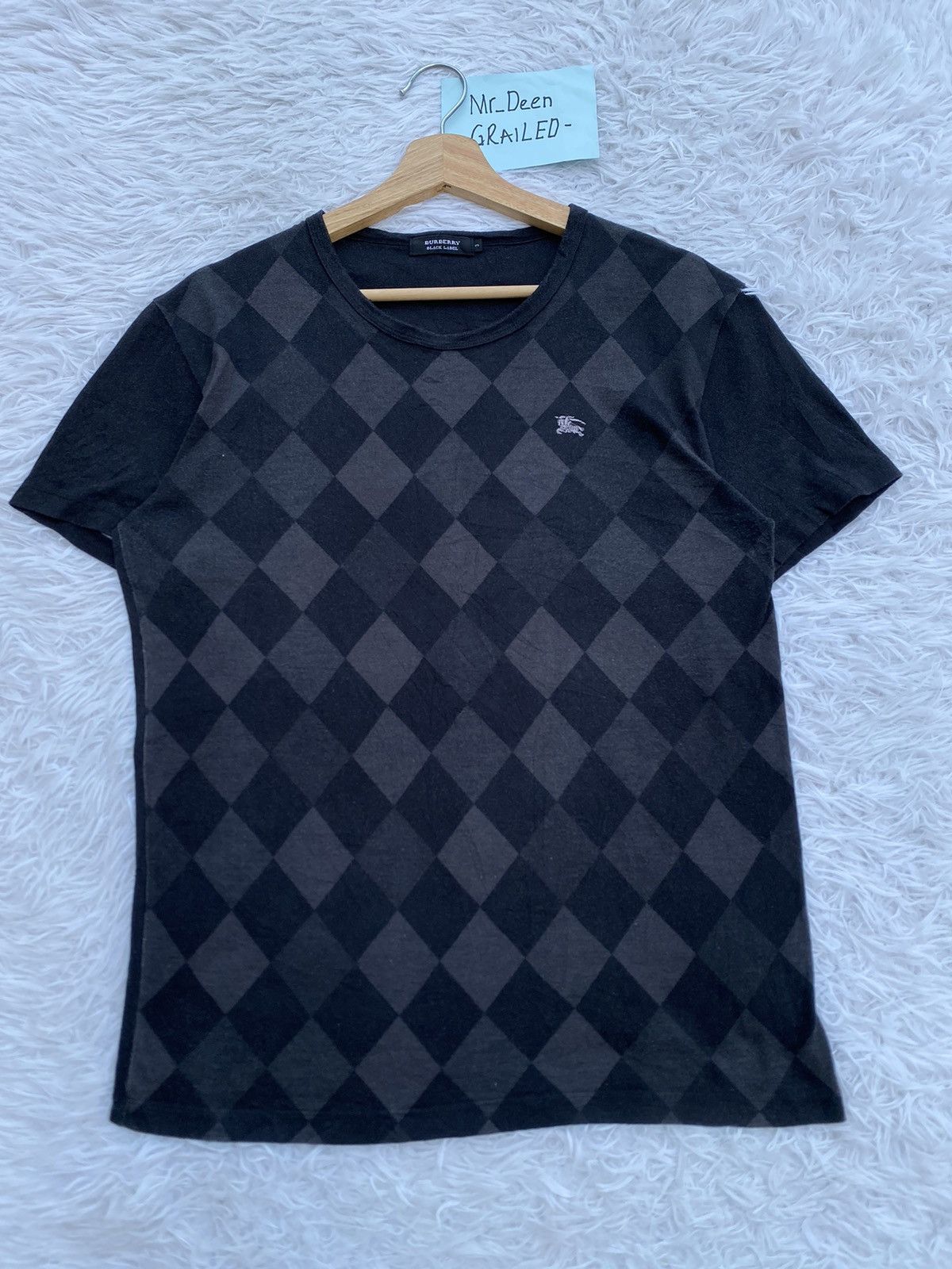 Burberry Rare Vintage Burberry Checkered Tshirt Size US M / EU 48-50 / 2 - 4 Thumbnail