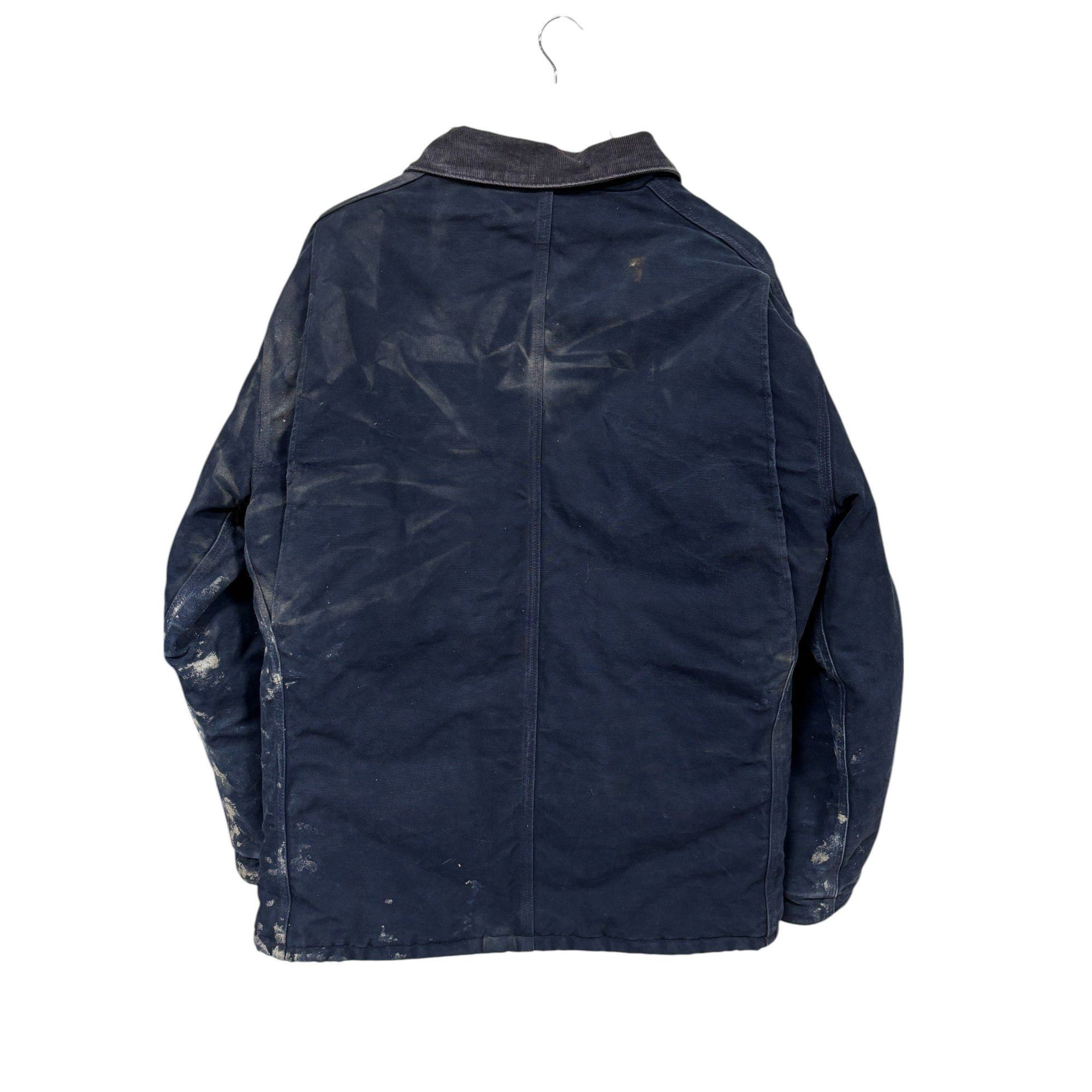 Carhartt Vintage Carhartt C03 Navy Blue Traditional Zip Up Work Jacke Size US L / EU 52-54 / 3 - 2 Thumbnail