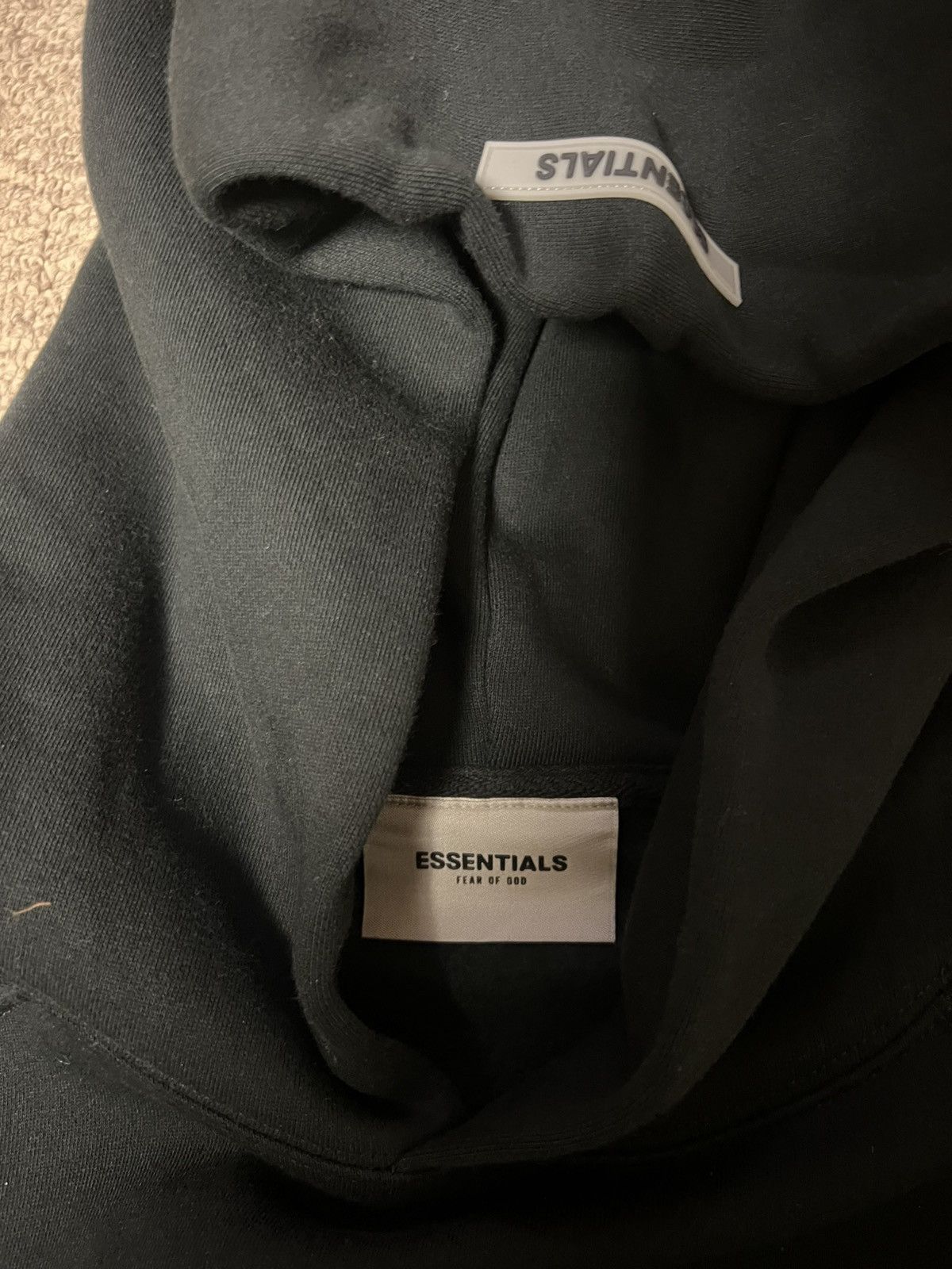 Fear of God Fear of God Essentials Hoodie with raised logo Size US L / EU 52-54 / 3 - 3 Thumbnail