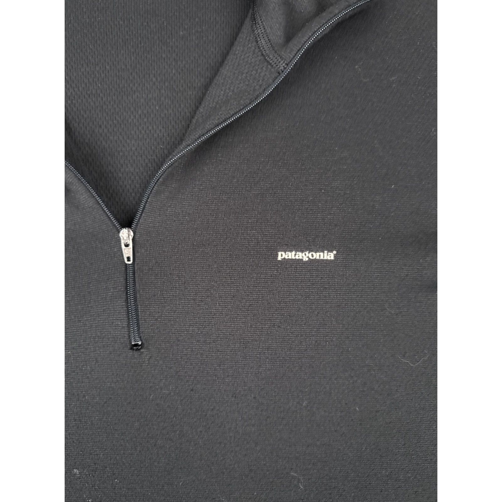 Patagonia Patagonia Shirt Men XL Black Capilene 1/4 Zip Polyester Long Sleeve Size US XL / EU 56 / 4 - 6 Thumbnail