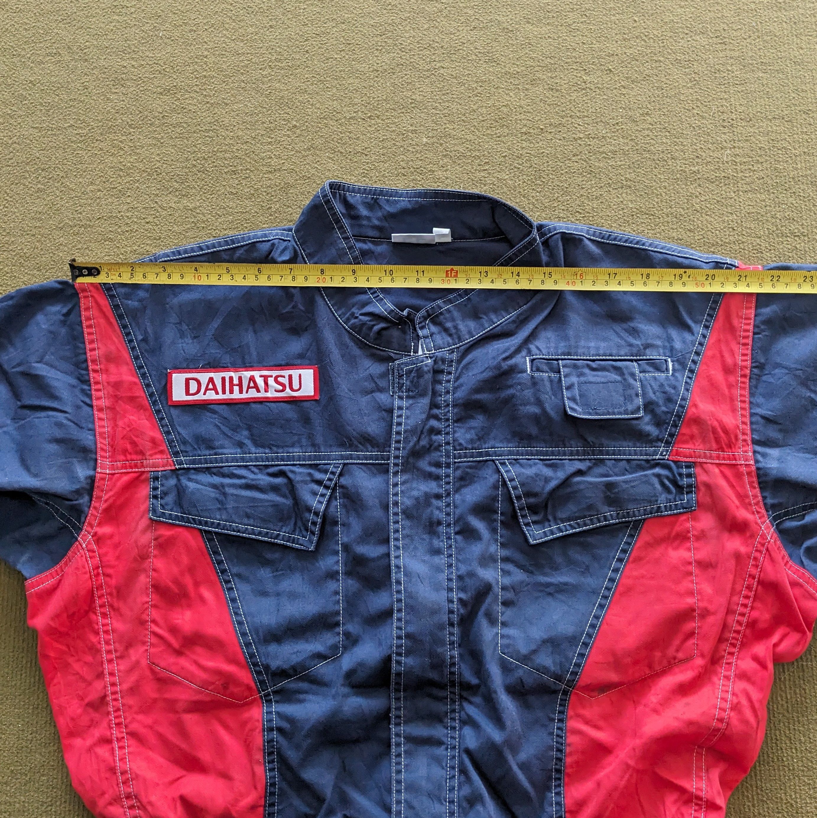 Japanese Brand Vintage DAIHATSU Racing Coverall Workwear Jacket Size US L / EU 52-54 / 3 - 7 Thumbnail